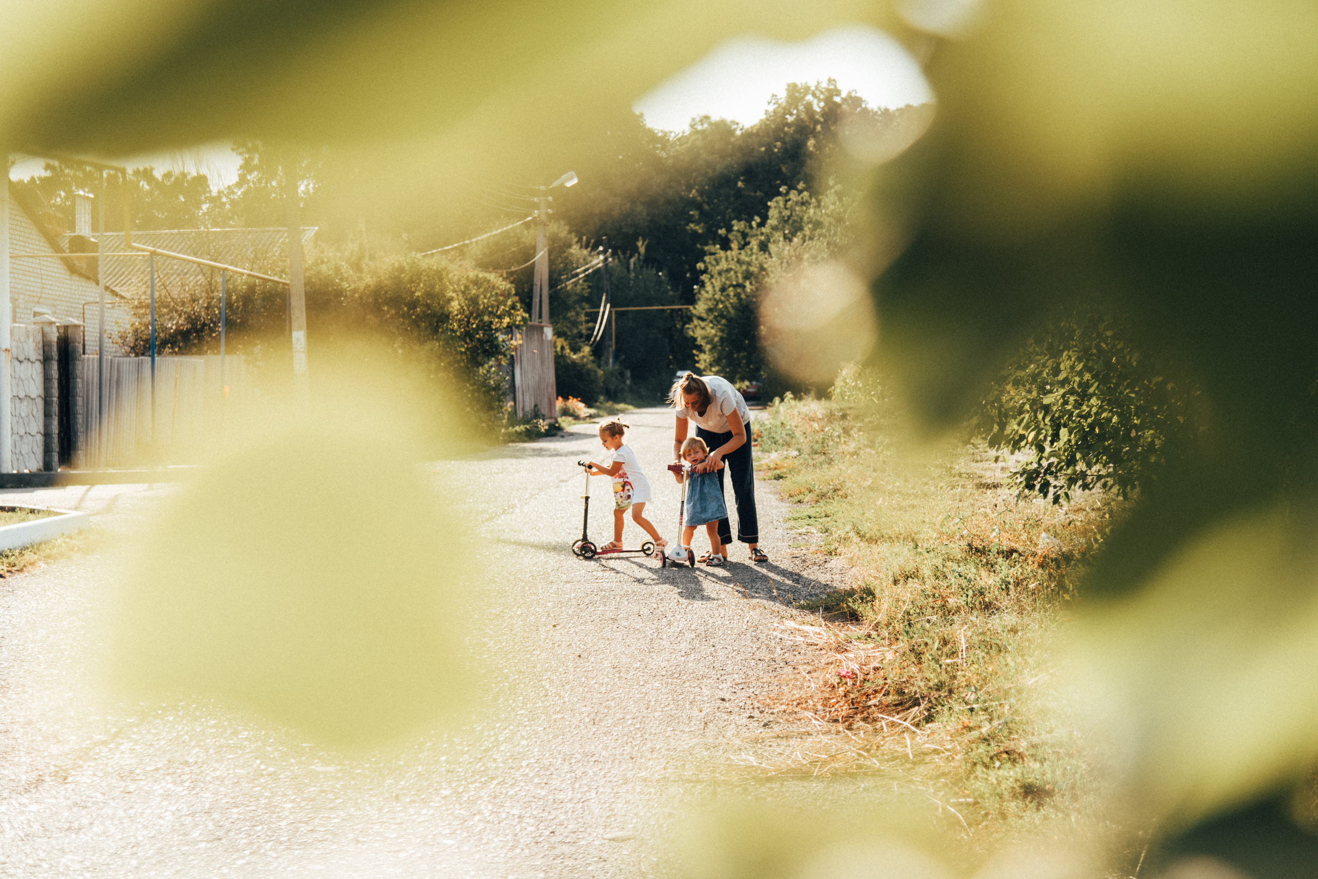 В деревне. Фотограф Милка Татьяна