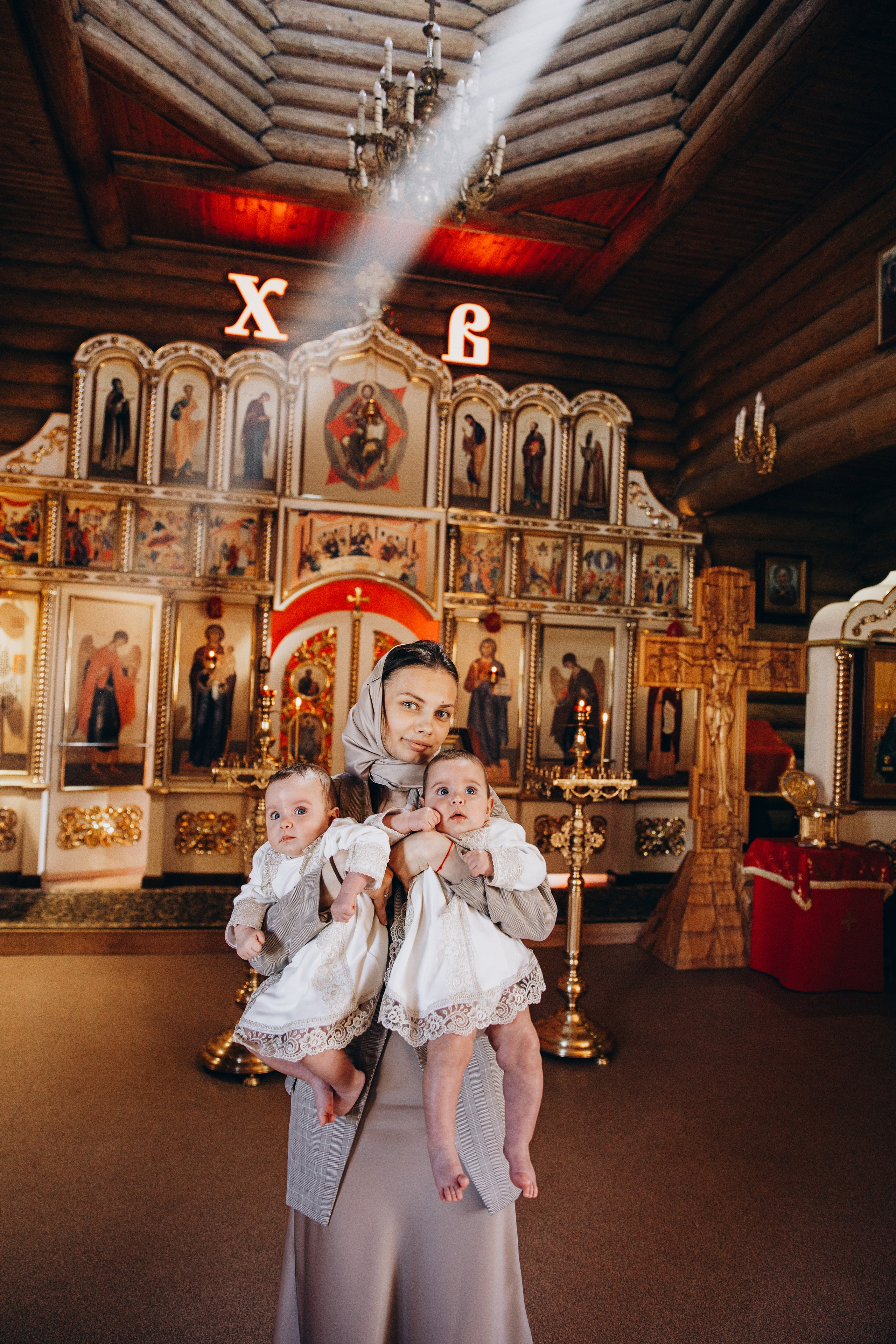 Крещение Даши и Маши. Семейный фотограф документалист в Пензе Лопатинская Татья
