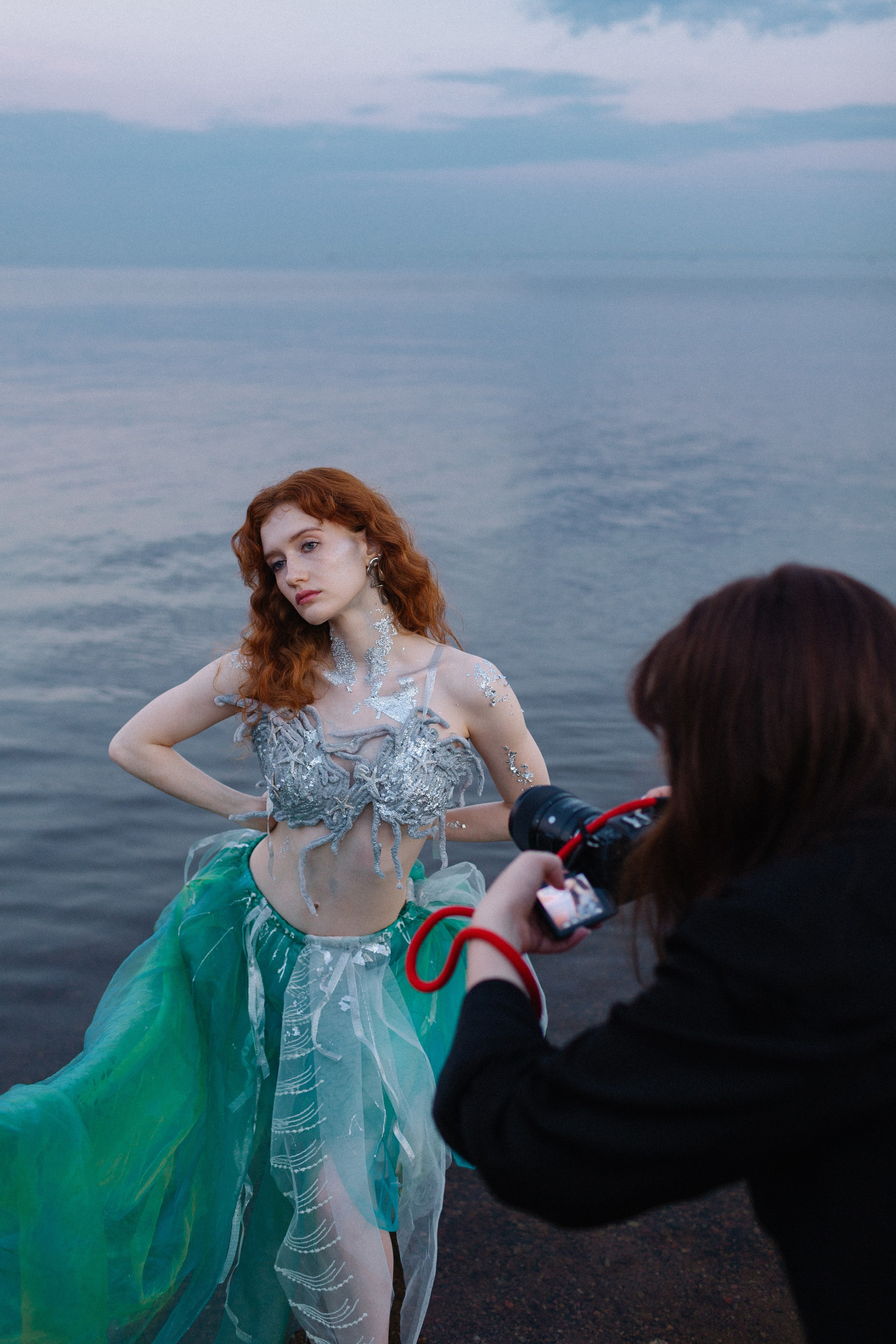 Backstage Mermaid. Фотограф Вика Йодль