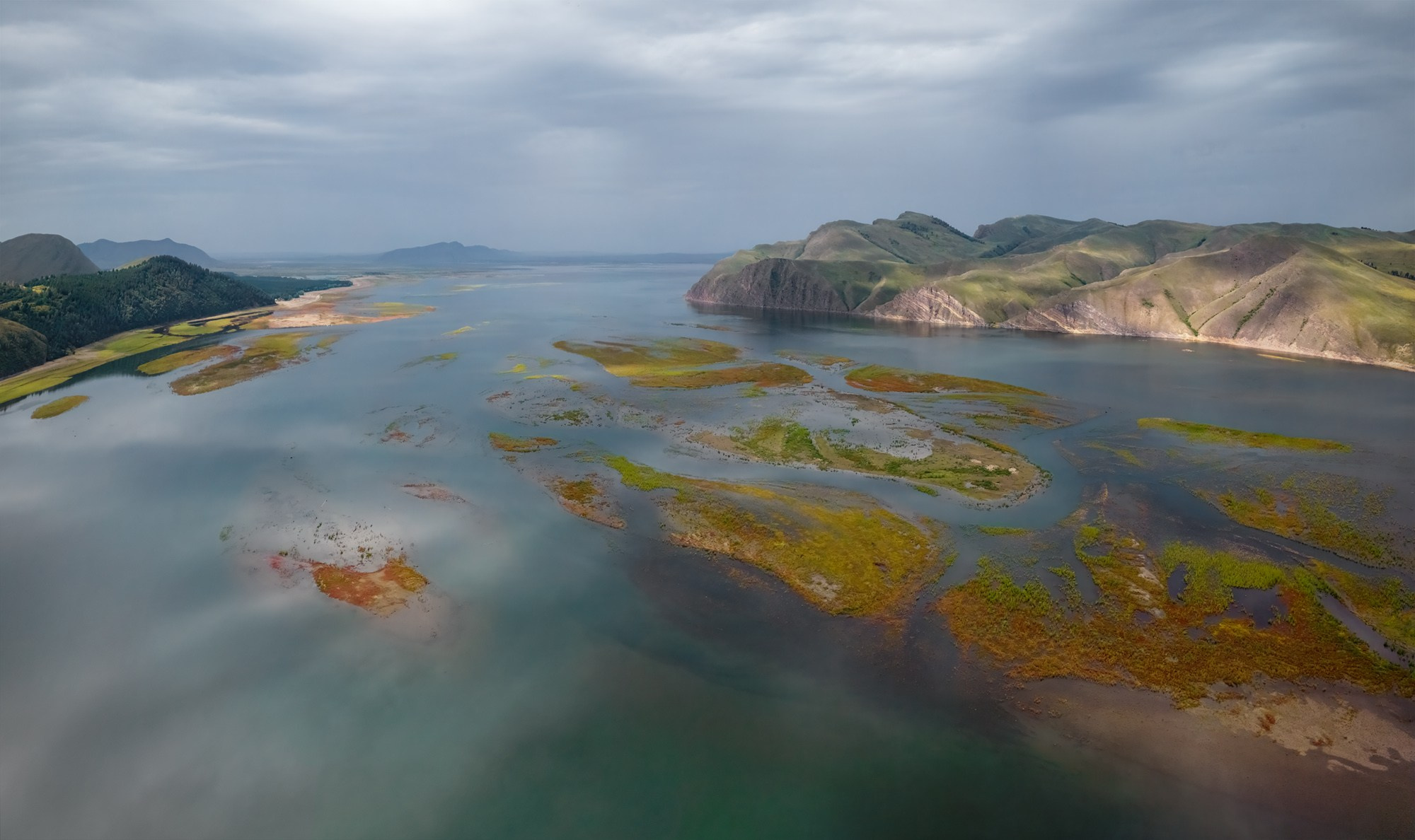 Сибирь с высоты птичьего полёта. Фотограф-пейзажист Александр Лещёнок / г. Красноярск