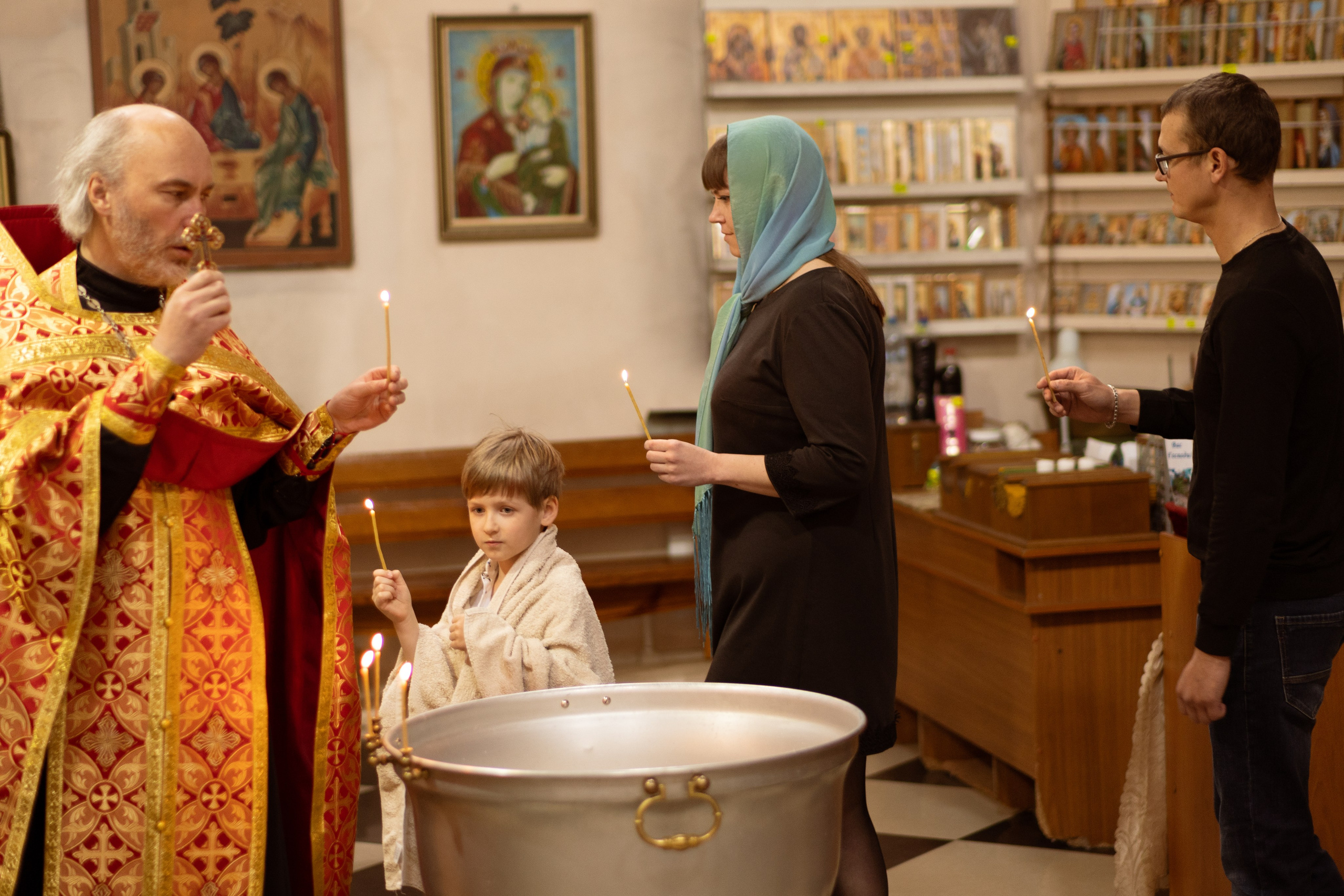 Крещение. Дарья KORDÓVA фотограф студия обучение в Сердобске