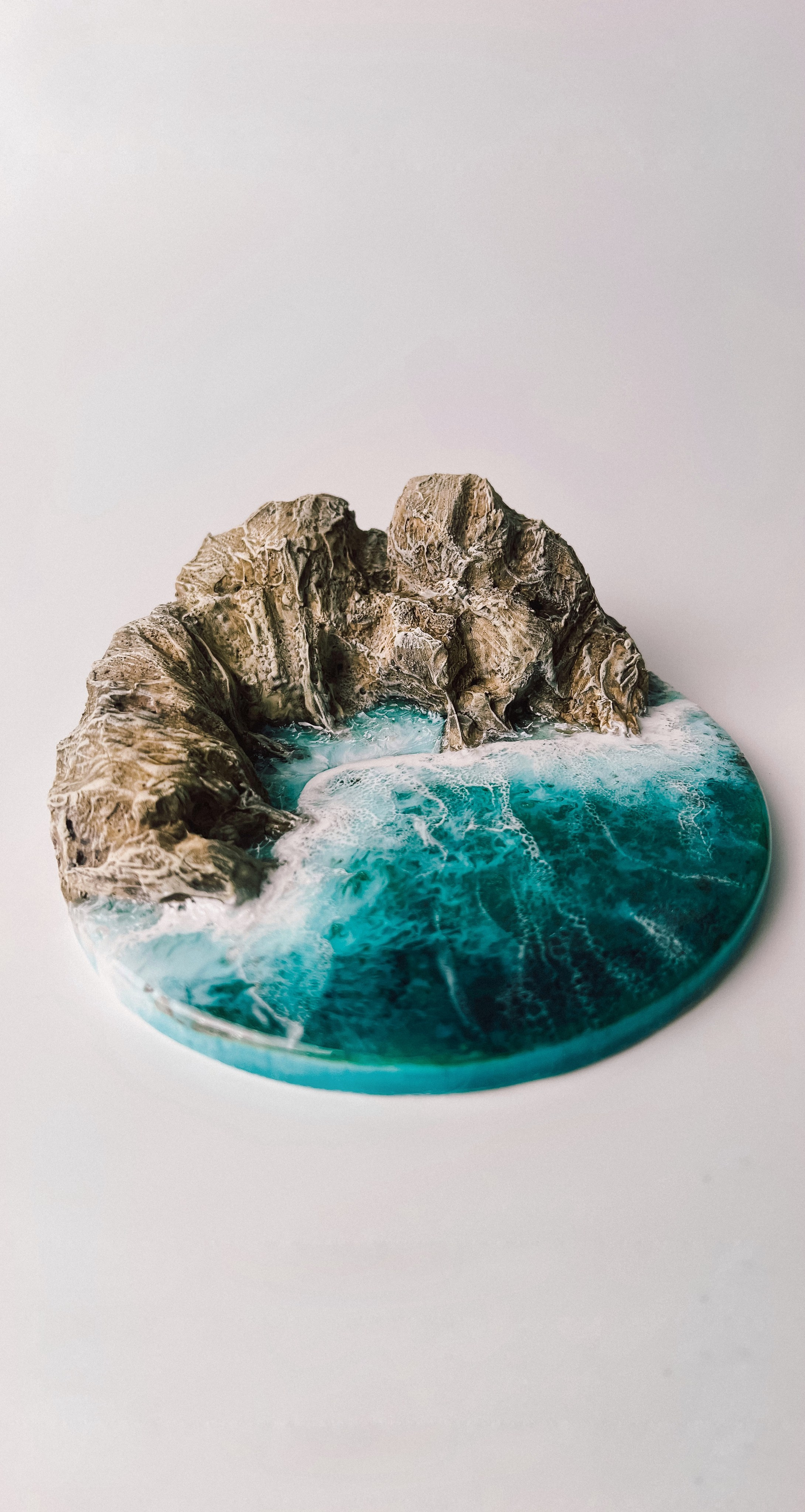 Эпоксидная смола. Seatales — эпоксидная смола и спиртовые чернила