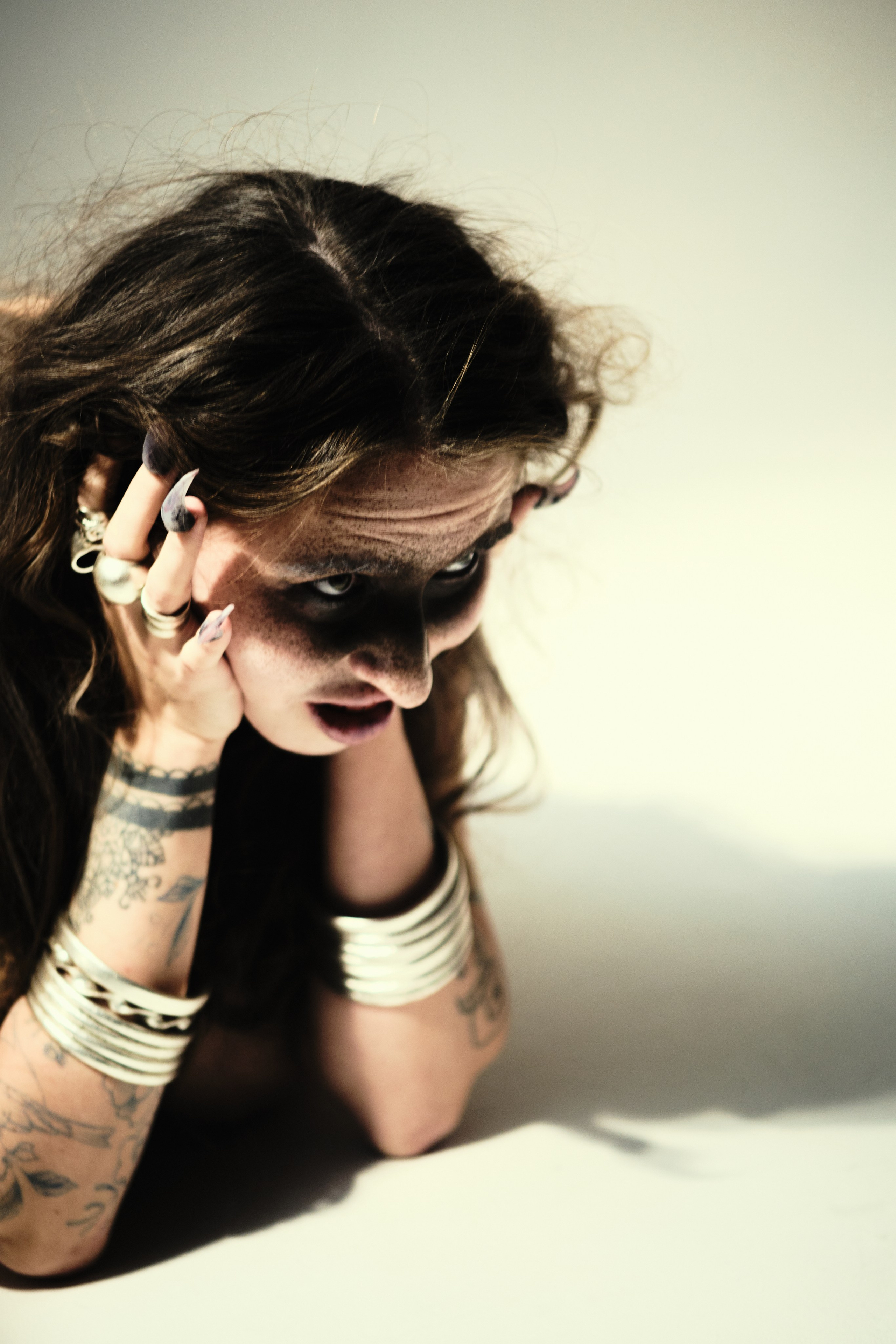 Съемка для творческого мероприятия «dark greece». Дарья, визажист из Сургута