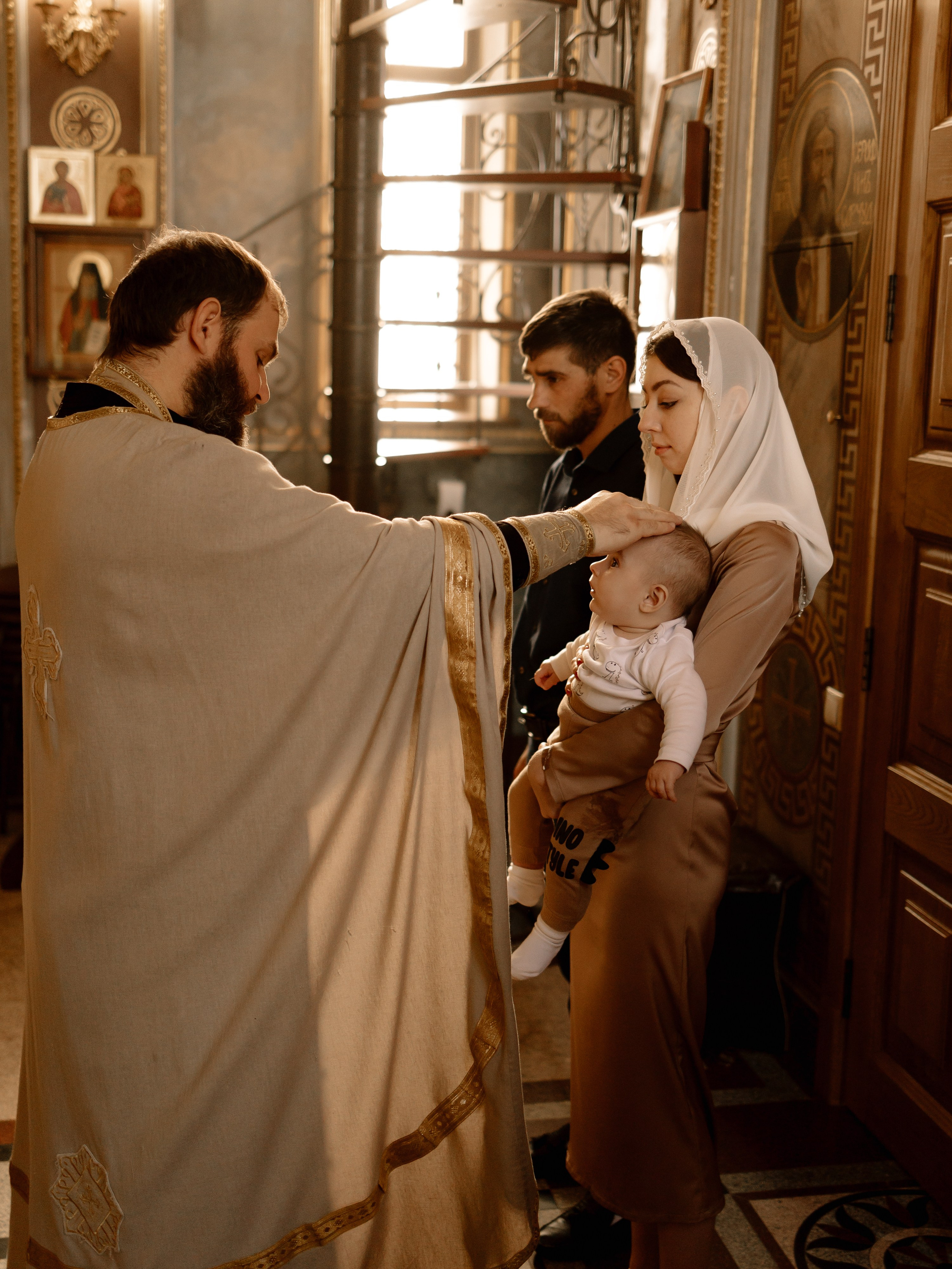 Крещение Тимура. Семейный фотограф в Краснодаре Храмова Анна