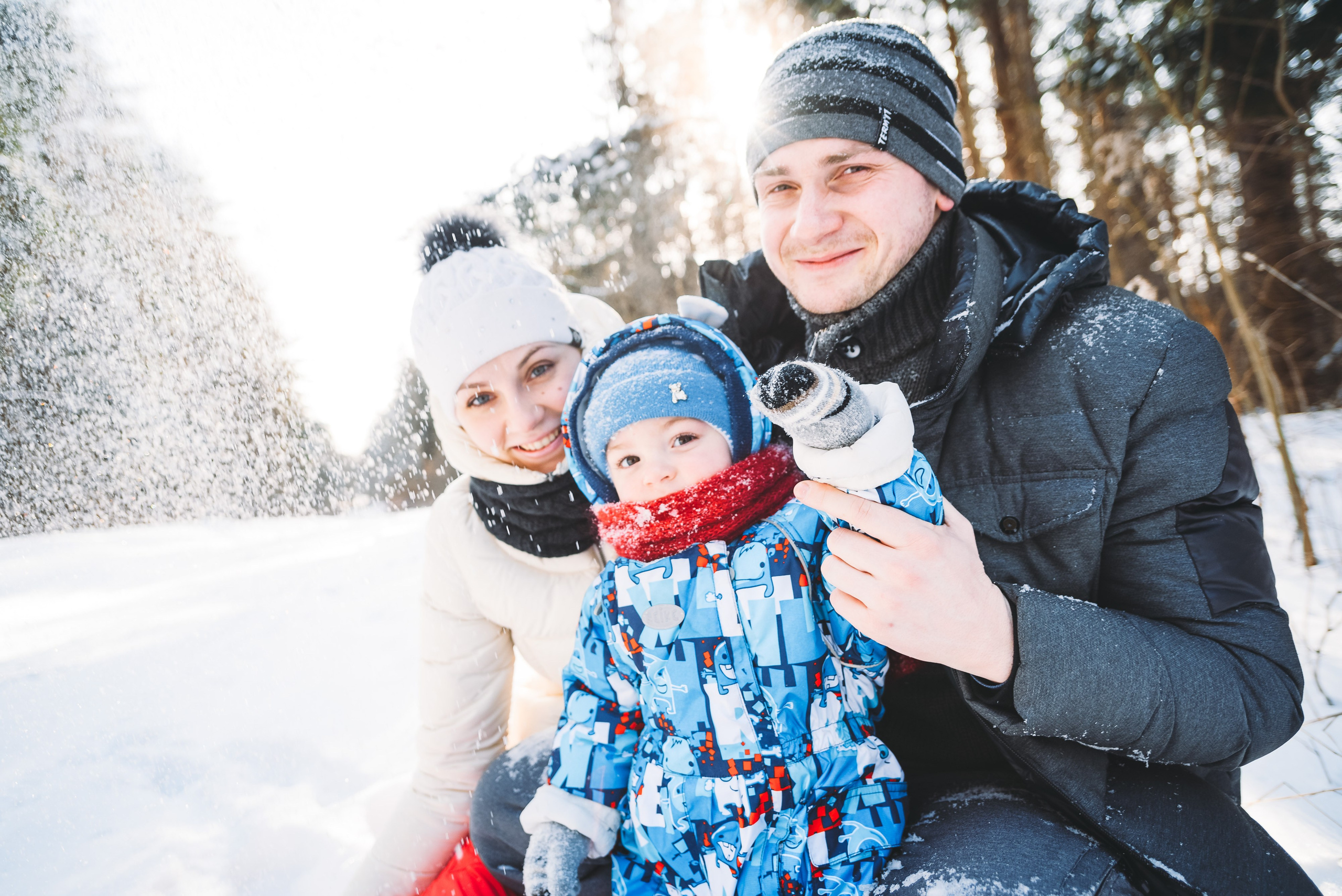 Зимняя фотосессия на улице. Свадебный и семейный фотограф в Минске Филиппович Александр
