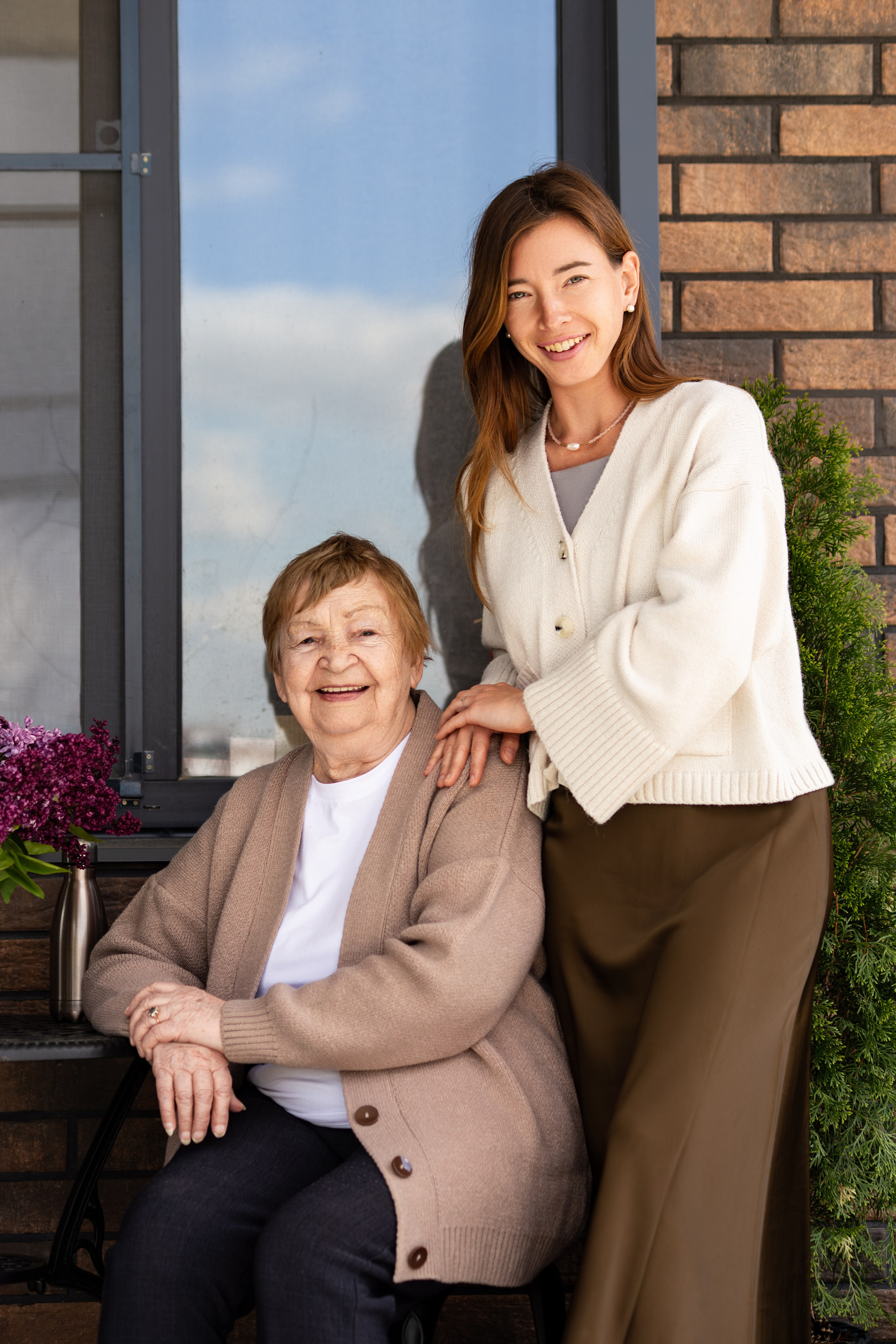 Бабушка и внучка. Фотограф Москва / Балашиха