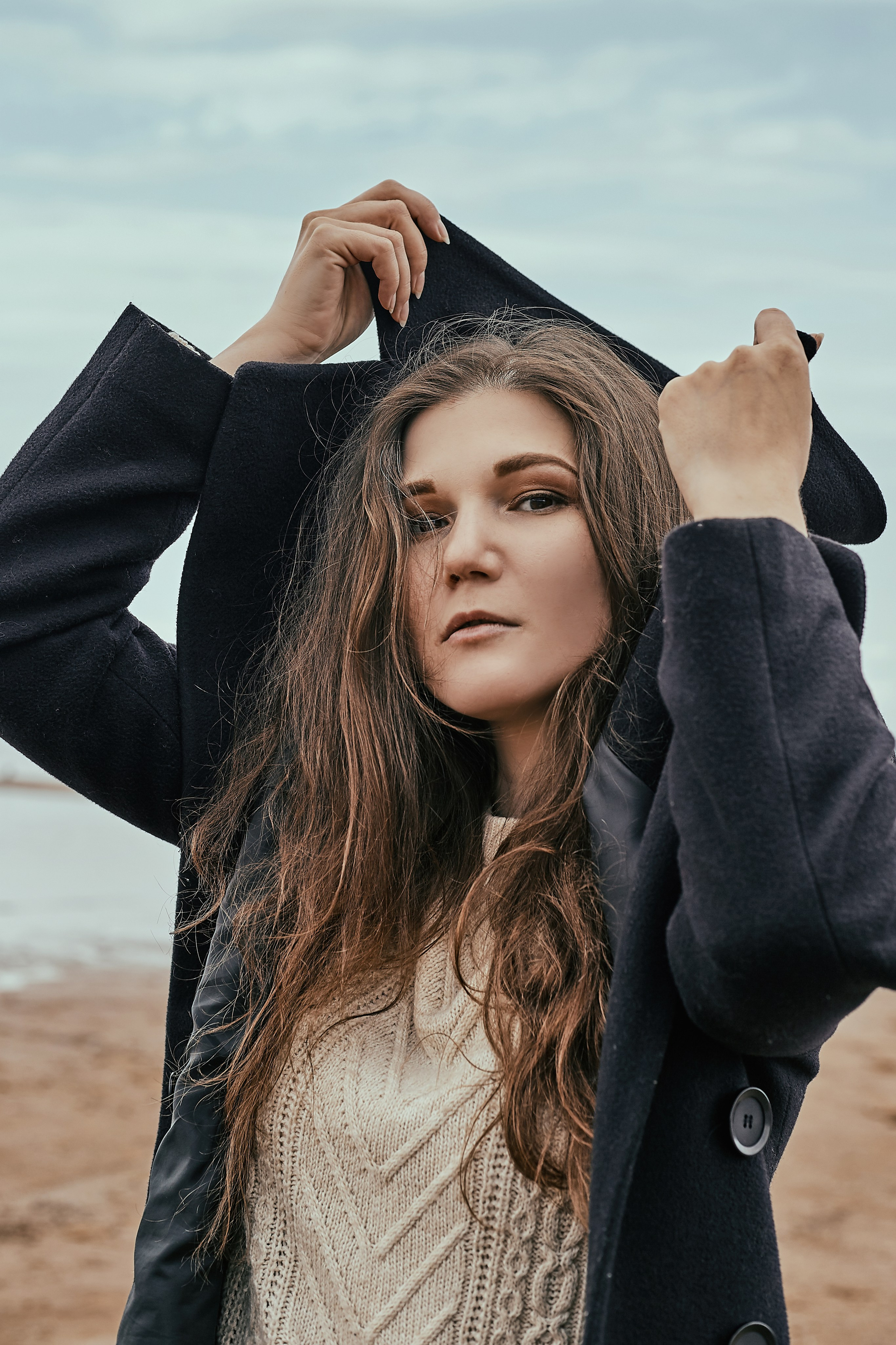 Катерина на Финском заливе. Портретный фотограф Санкт-Петербург, Пхукет