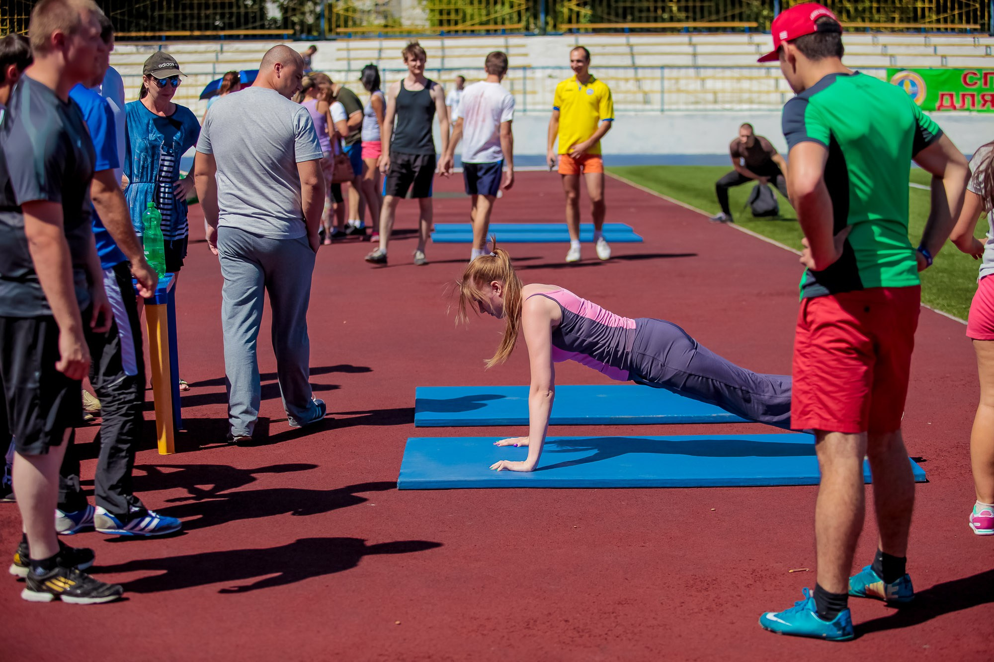 День Физкульт. Максим Матвийченко и Виктория Басова профессионалы своего дела