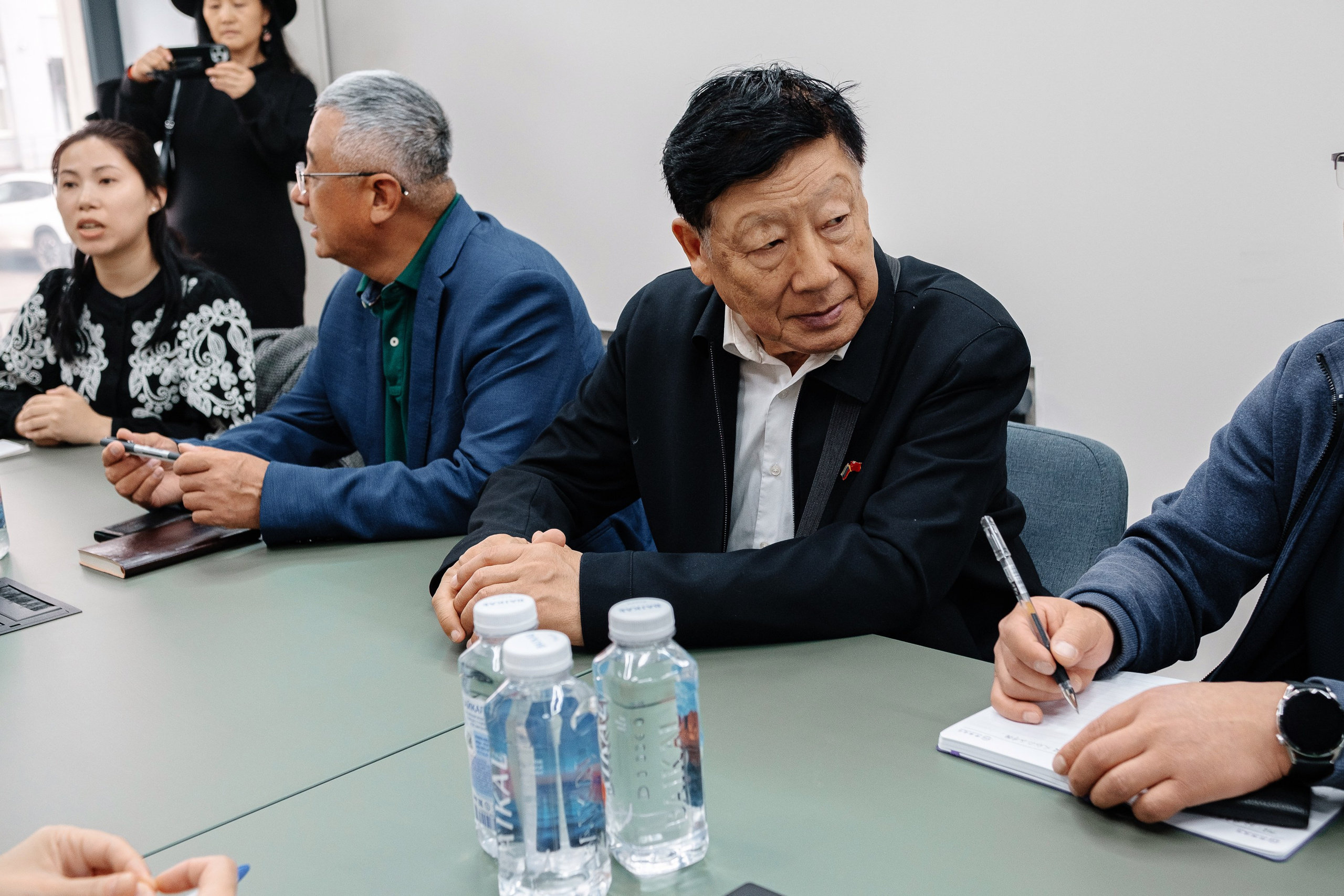 Делегация Китая в Ивановской текстильной компании