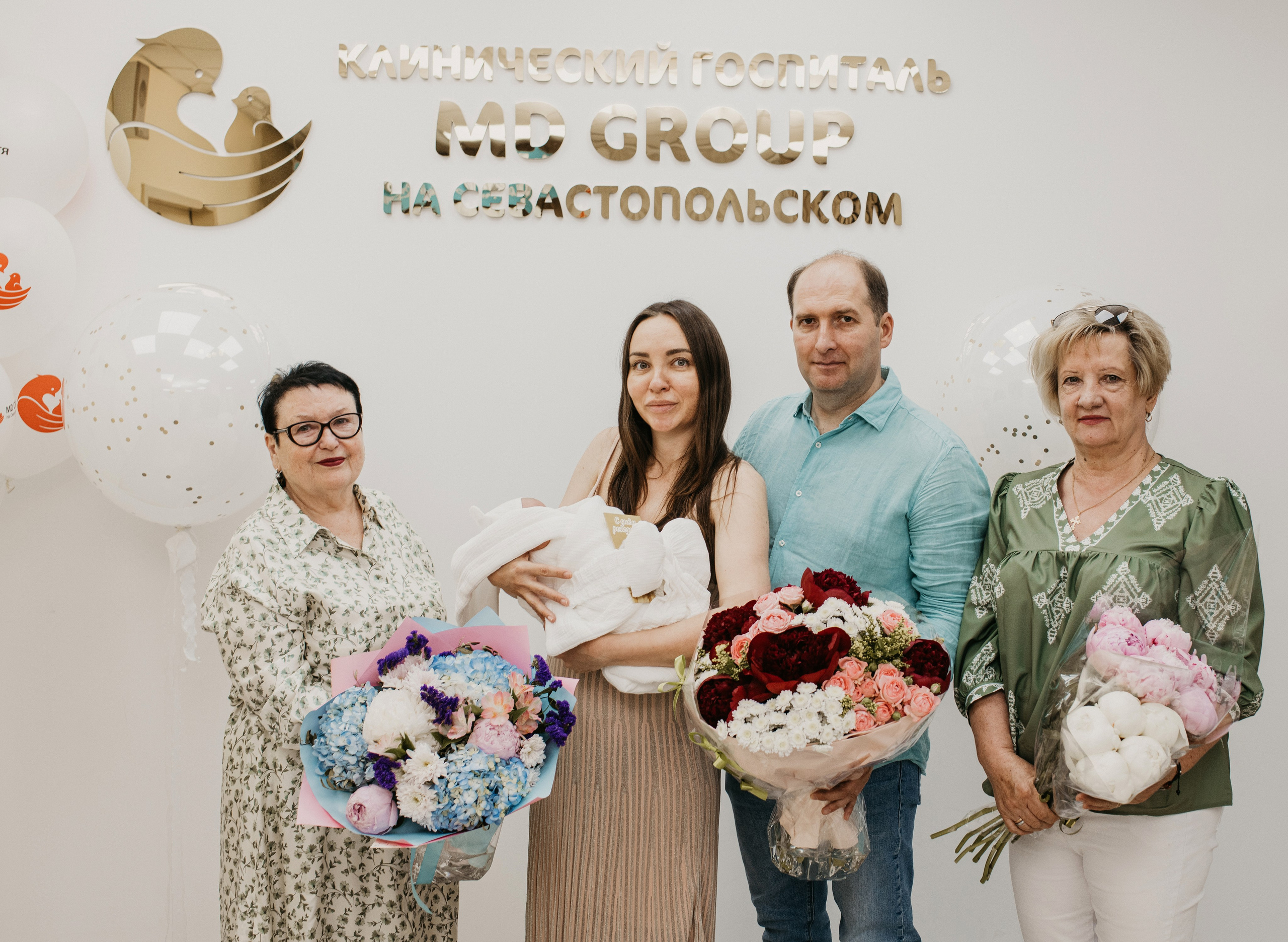 Выписка Марка. Фотограф на выписку из роддома в Москве и МО