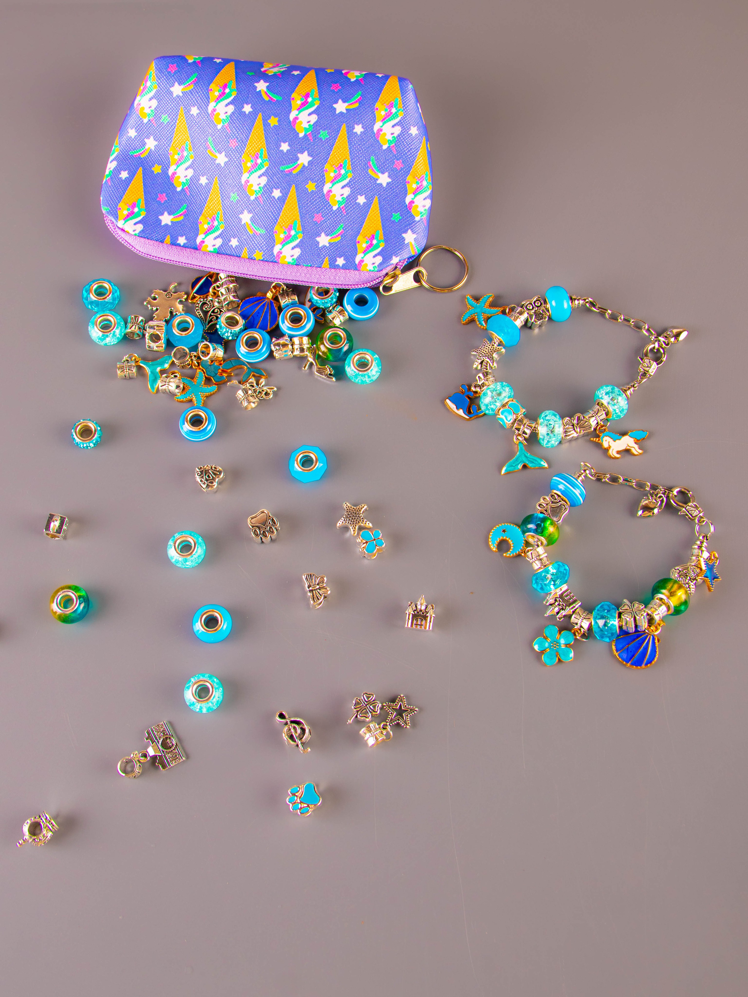 Набор по созданию браслетов (голубой). «Матрица»