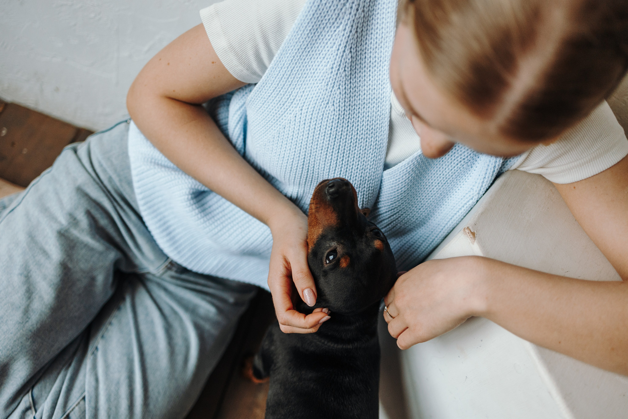 Катя и ее мальчики. Фотограф — Анималист | Санкт-Петербург