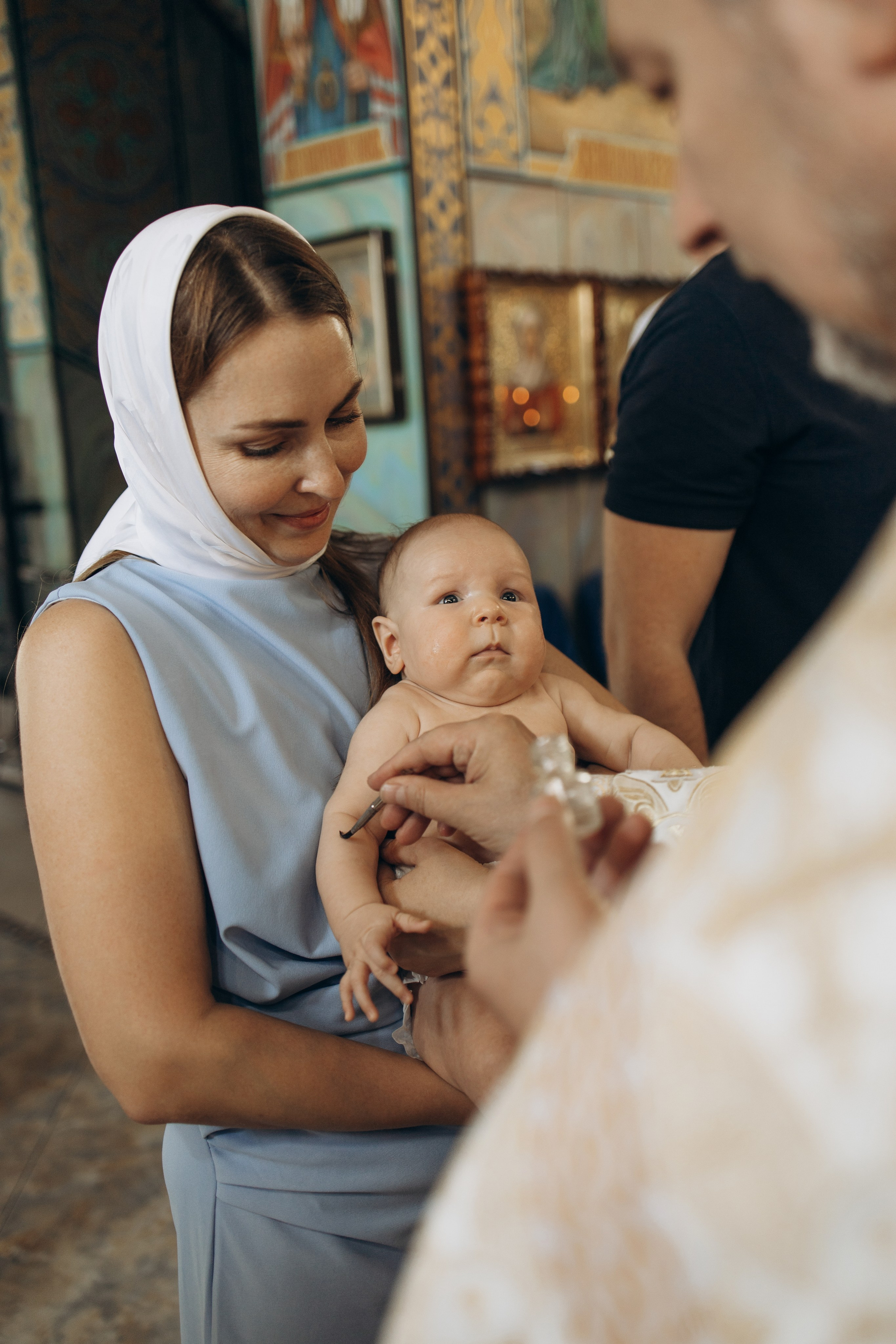 Крещение Ивана. Самый теплый фотограф в Краснодаре Рябоконь Ксения