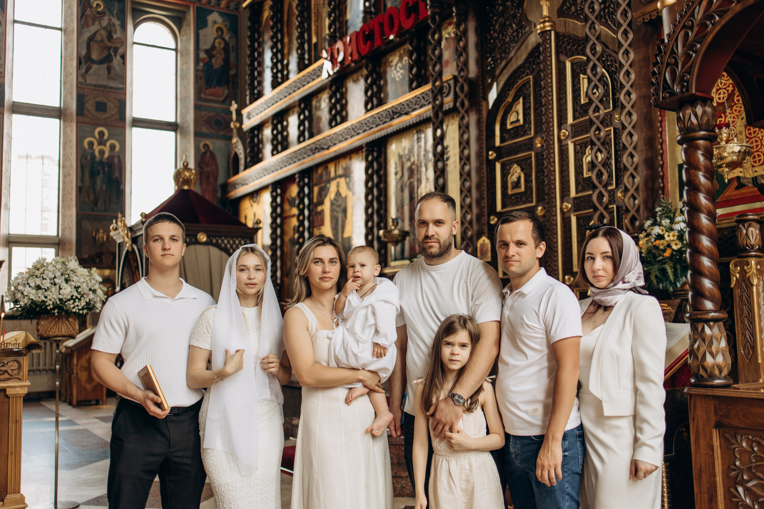 Крещение Радмира. Самый теплый фотограф в Краснодаре Рябоконь Ксения