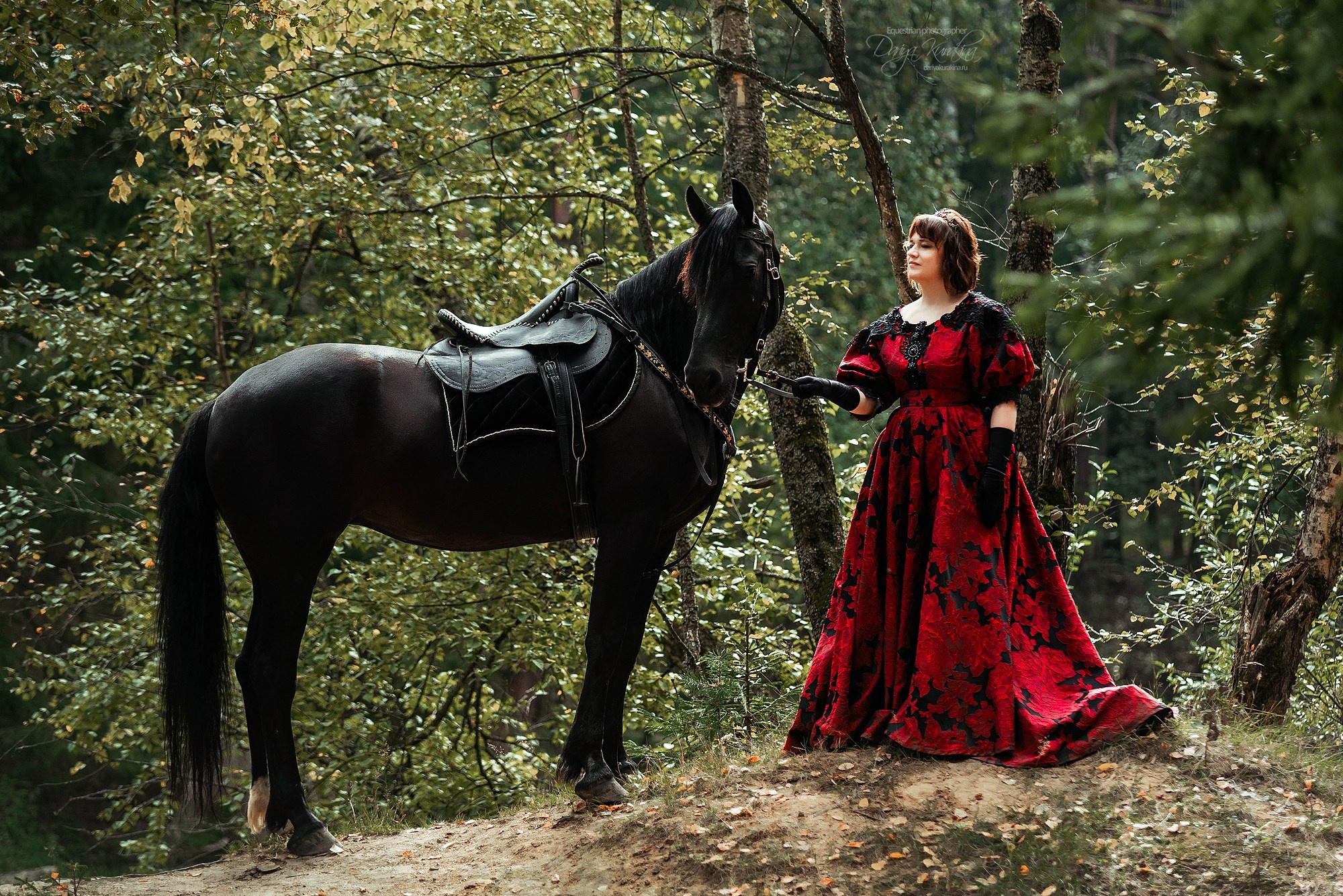 Екатерина и Пенка. Конный фотограф Куракина Дарья • Фотосессии с лошадьми