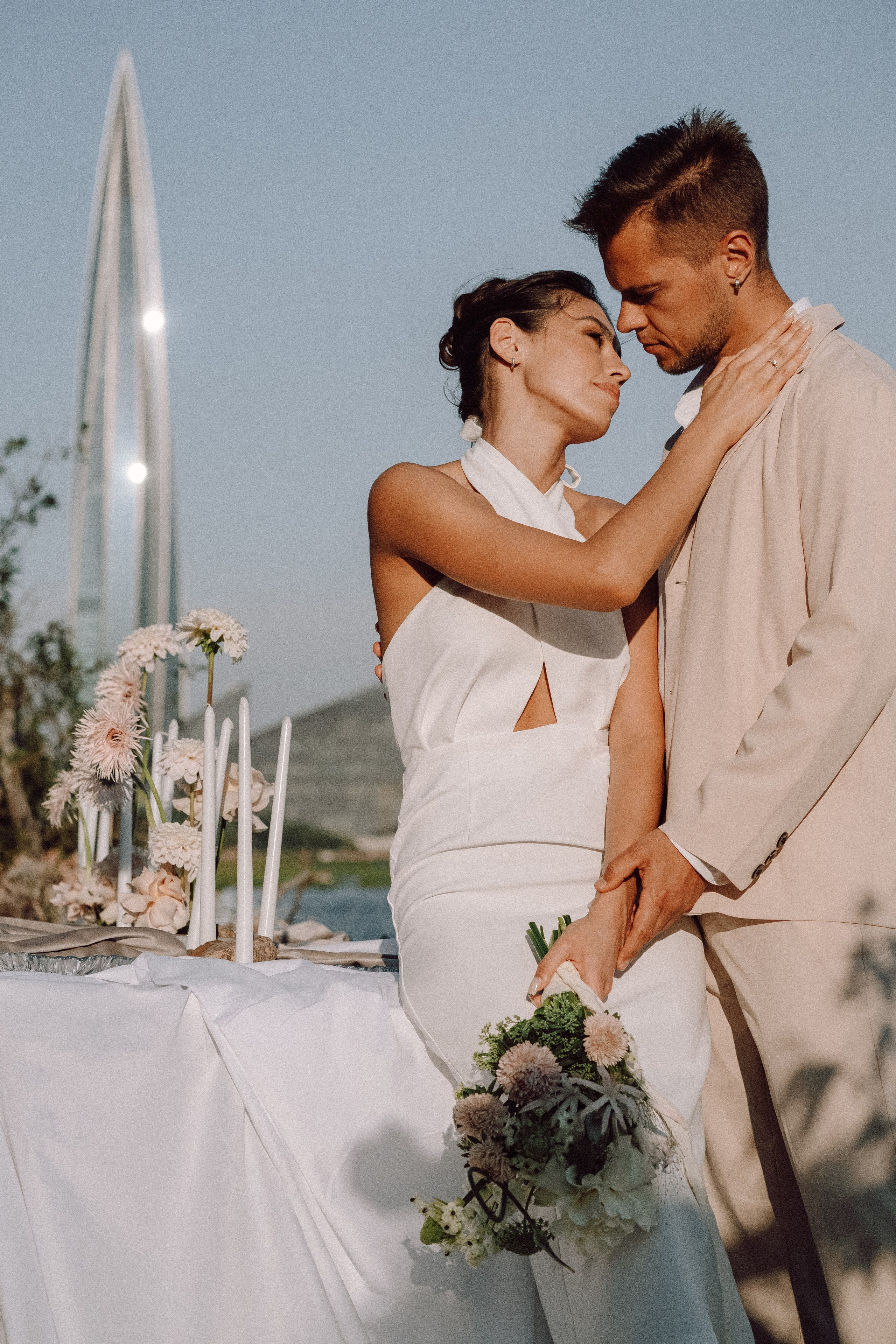 СВАДЕБНАЯ ФОТОСЕССИЯ ВЫЕЗДНОЙ ЦЕРЕМОНИИ (ФИНСКИЙ ЗАЛИВ). Профессиональный фотограф, Санкт-Петербург — Виктория Богомолова