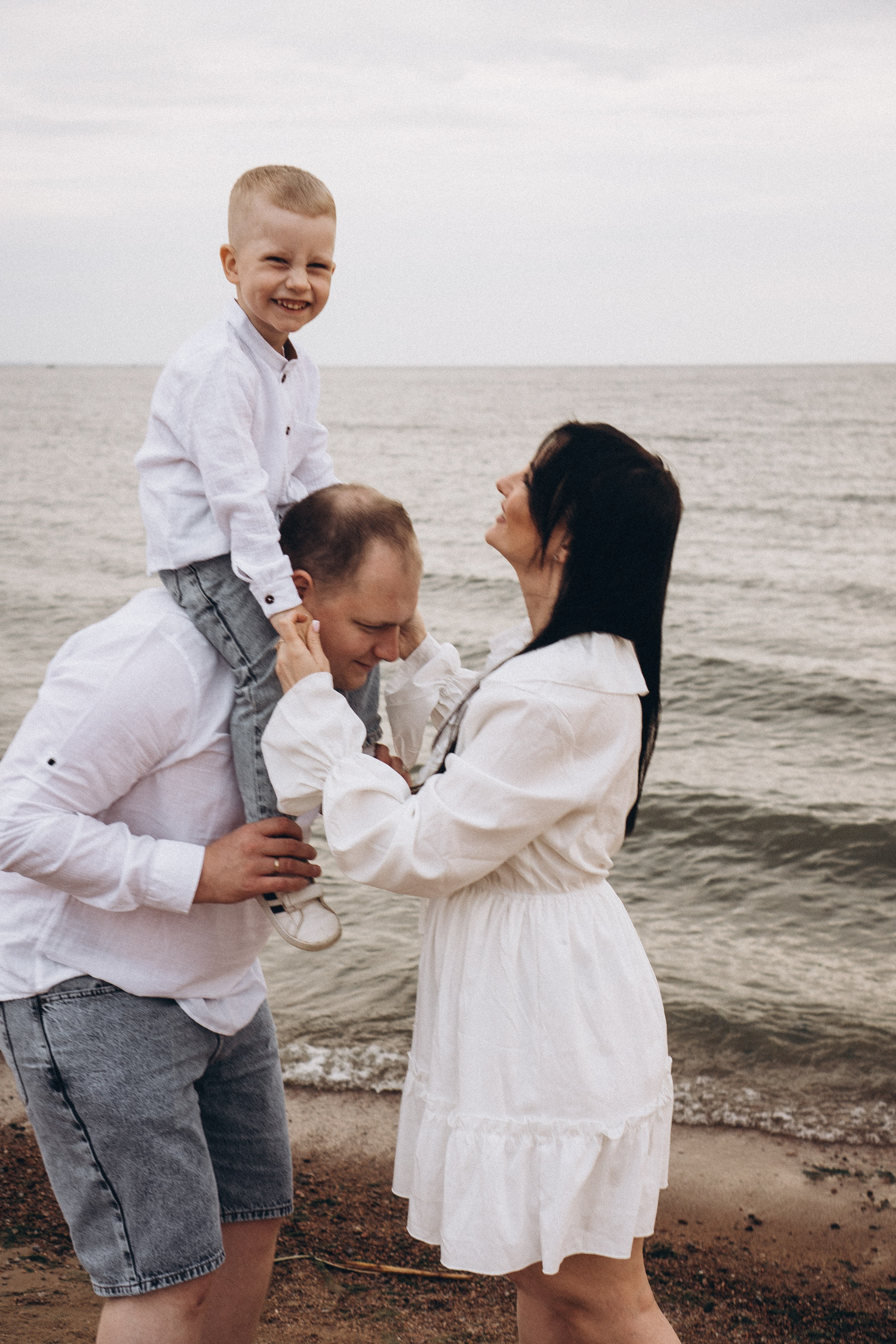 Семейная история на берегу залива. Профессиональный фотограф, Санкт-Петербург — Виктория Богомолова