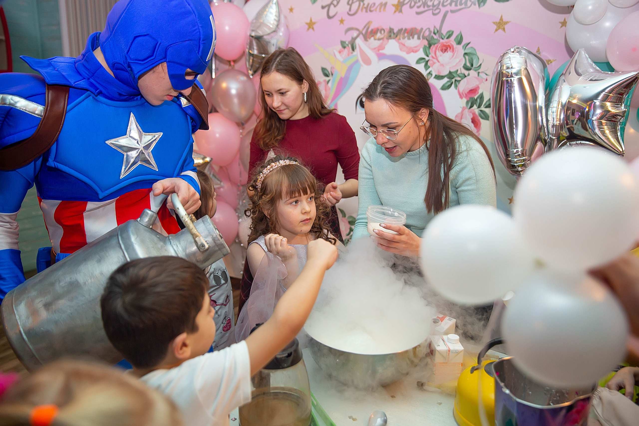 День рождения единорог. Семейный и детский фотограф в Нижнем Новгороде