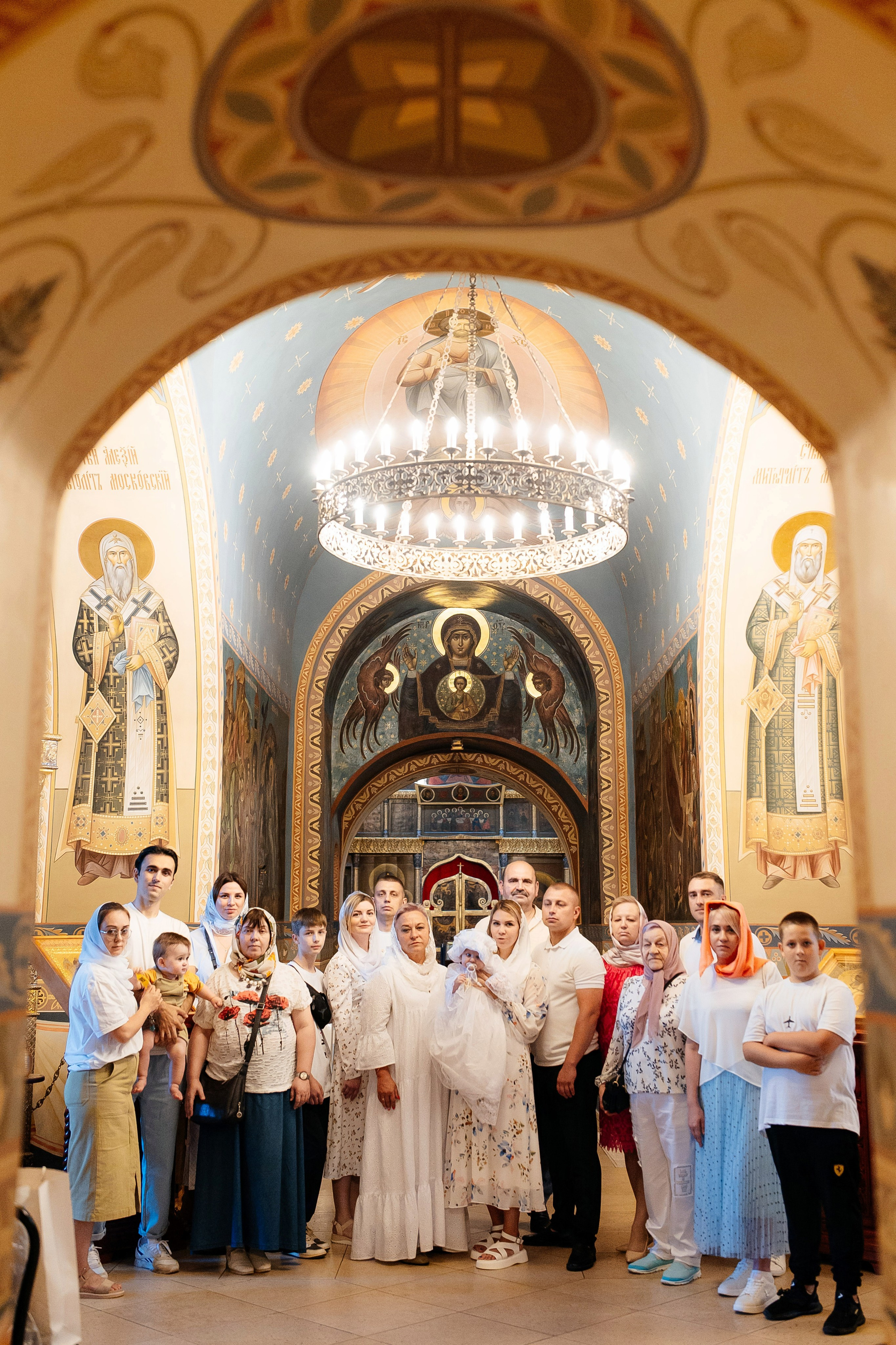 Крещение Полины. Семейный и детский фотограф в Москве Александра Мак