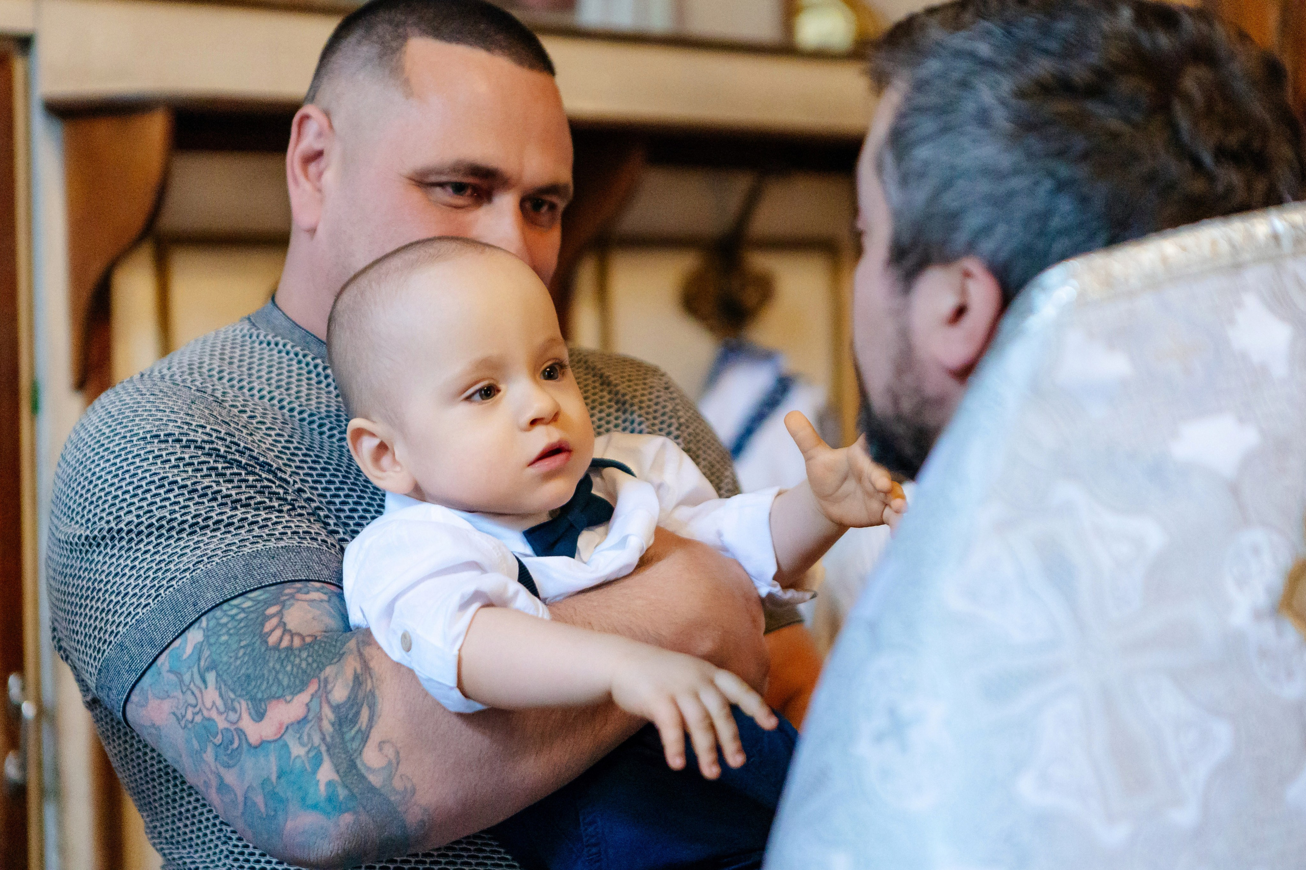 Крещение Даниила. Семейный и детский фотограф в Москве Александра Мак