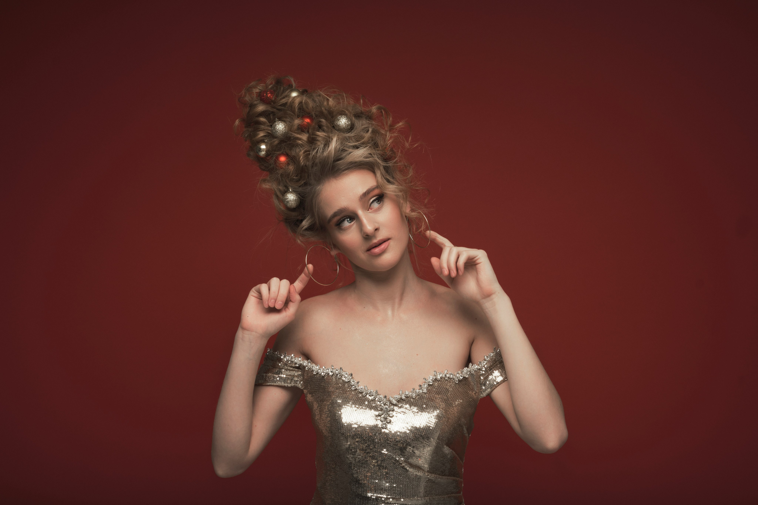 Елочный гламур (State). Портретный фотограф в Санкт-Петербурге Елена Сергеева