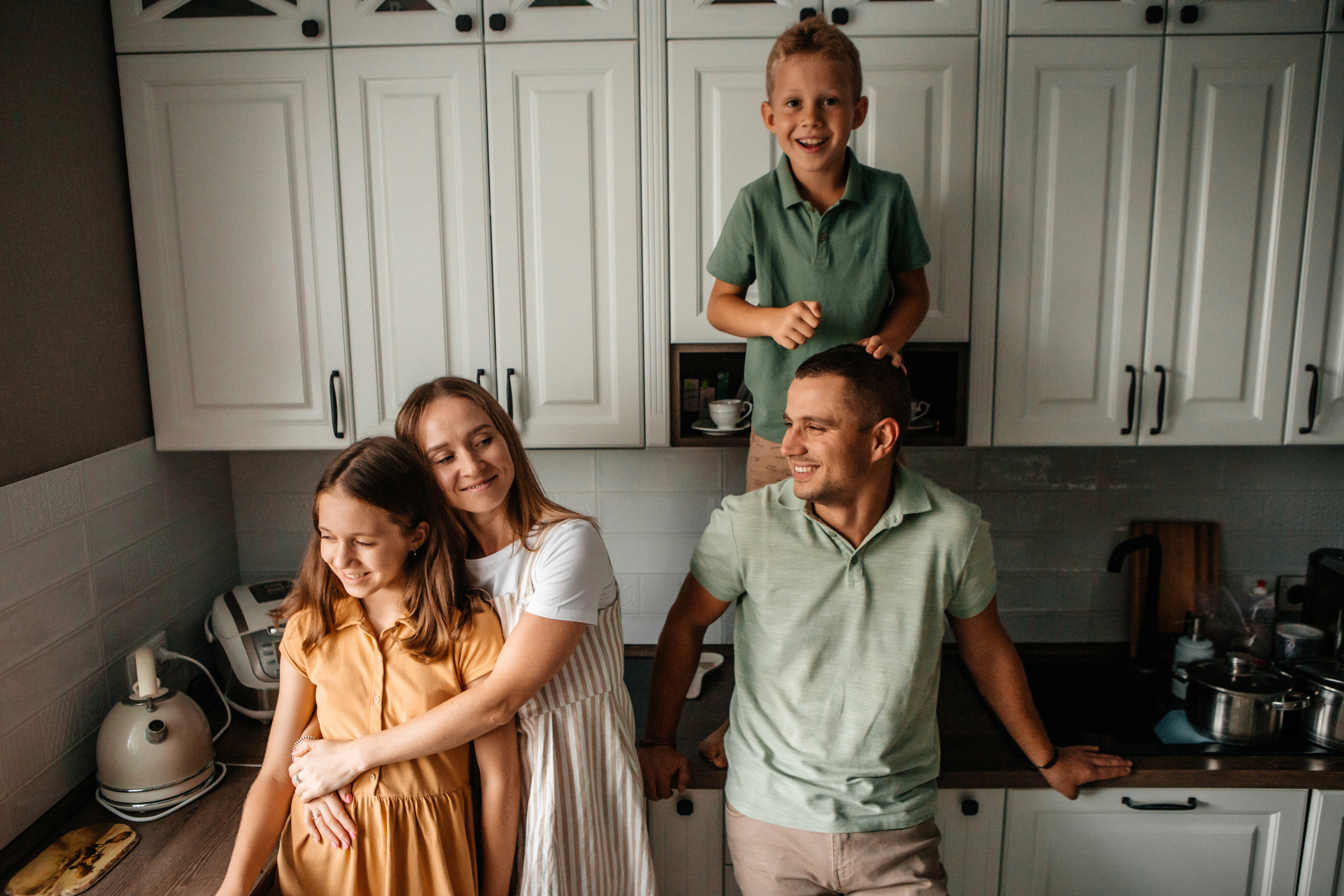 Оксана+Андрей=Яна, Глеб и Ольсон. Семейный фотограф в Минске Саша Павлюк