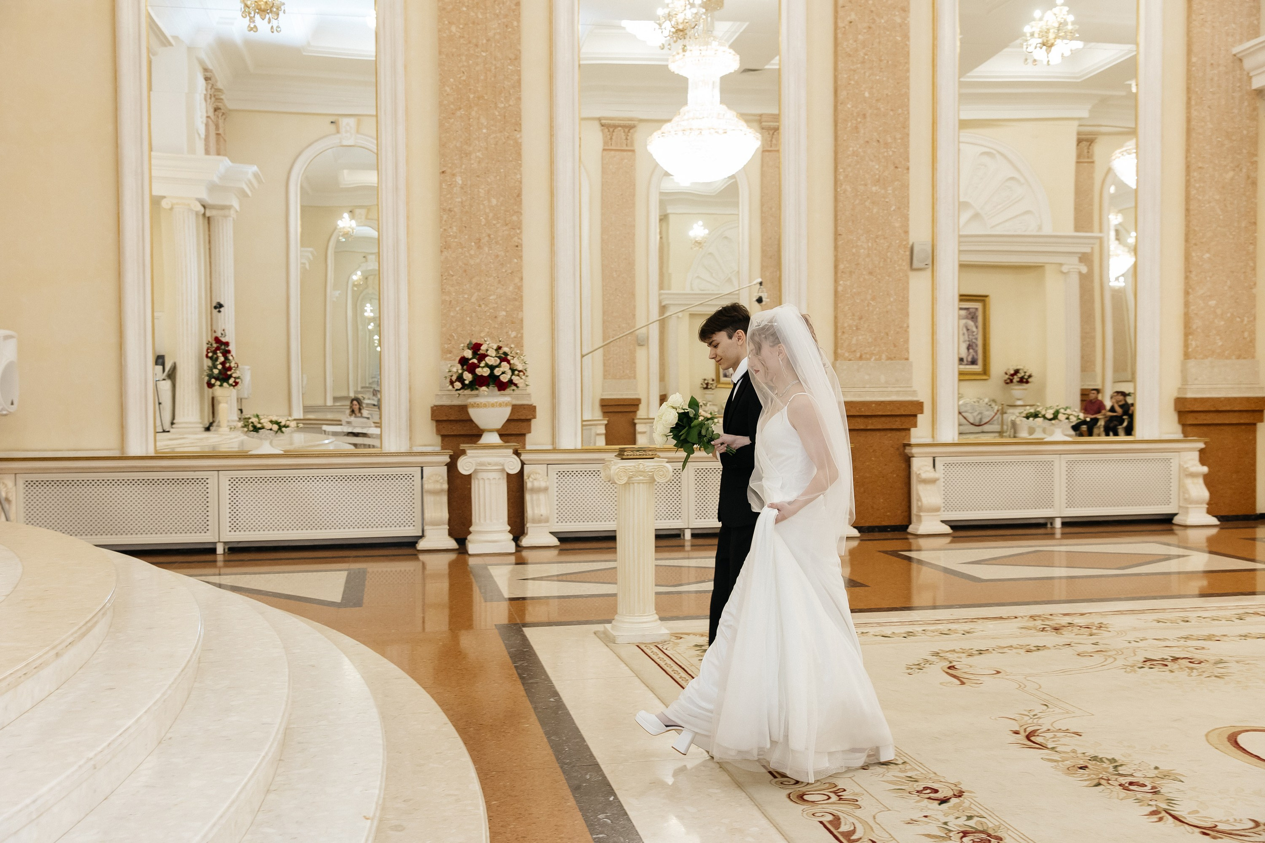 Роспись в Екатерининском зале 04.02.2025. Свадебный и семейный фотограф Виолетта Сидельникова. Краснодар, Россия, Беларусь, Европа