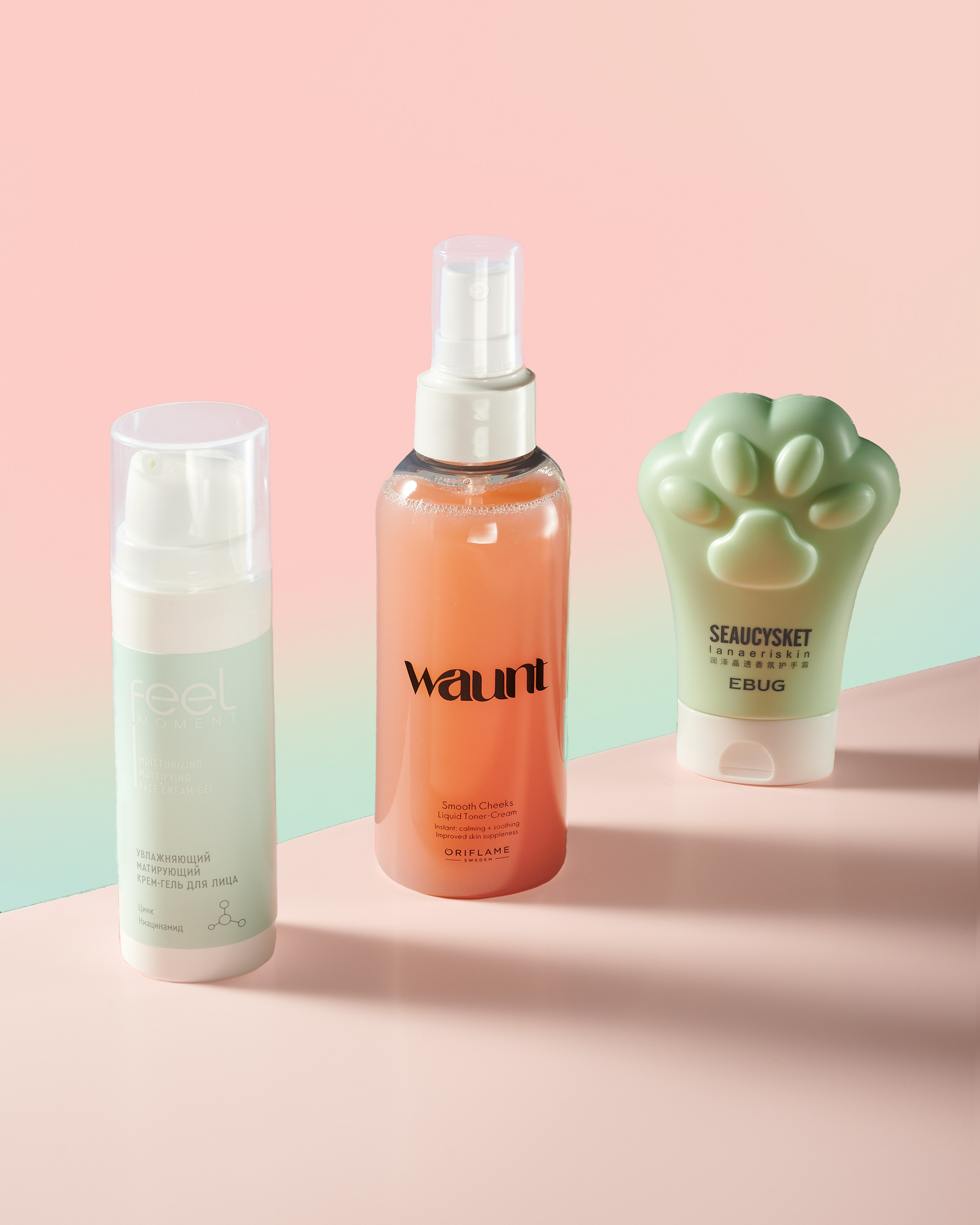 предметная съемка уходовой косметики