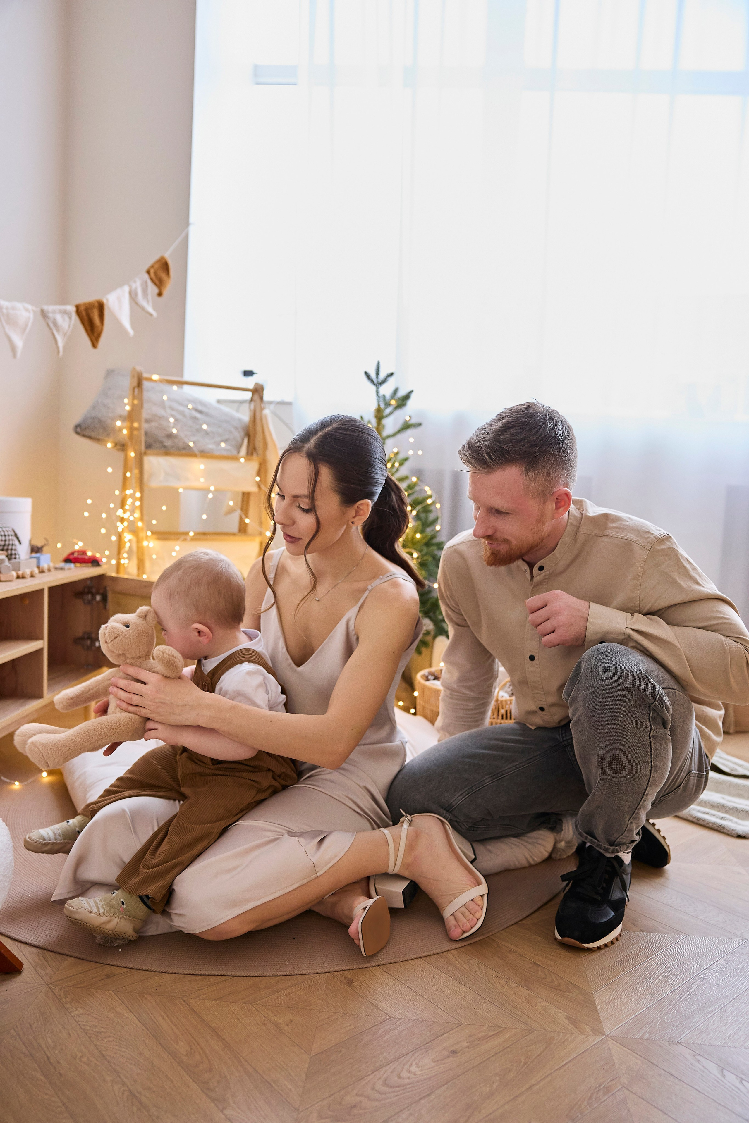 Лена, Антон и Лёва. Фотограф Юлия Иванцова