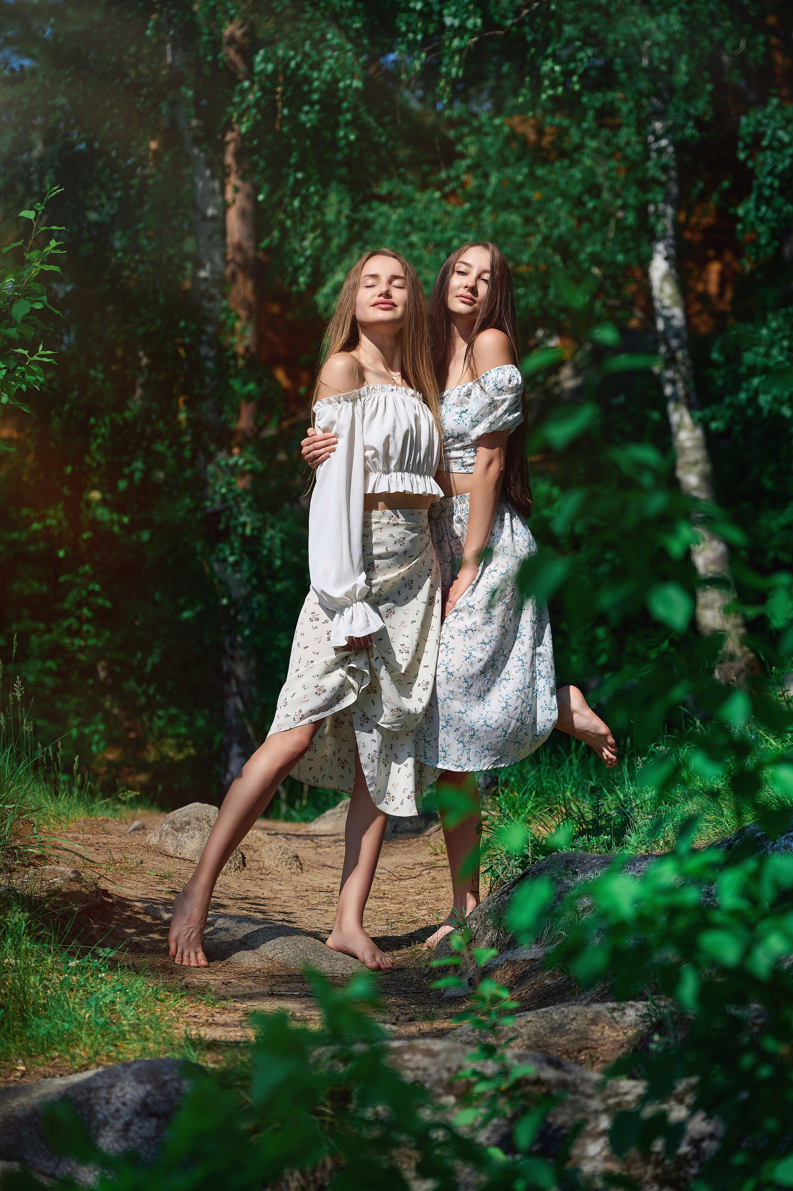 Оля и Оксана. Озеро АЯ. Фотограф Опыт Качество Скорость Горный Алтай Барнаул