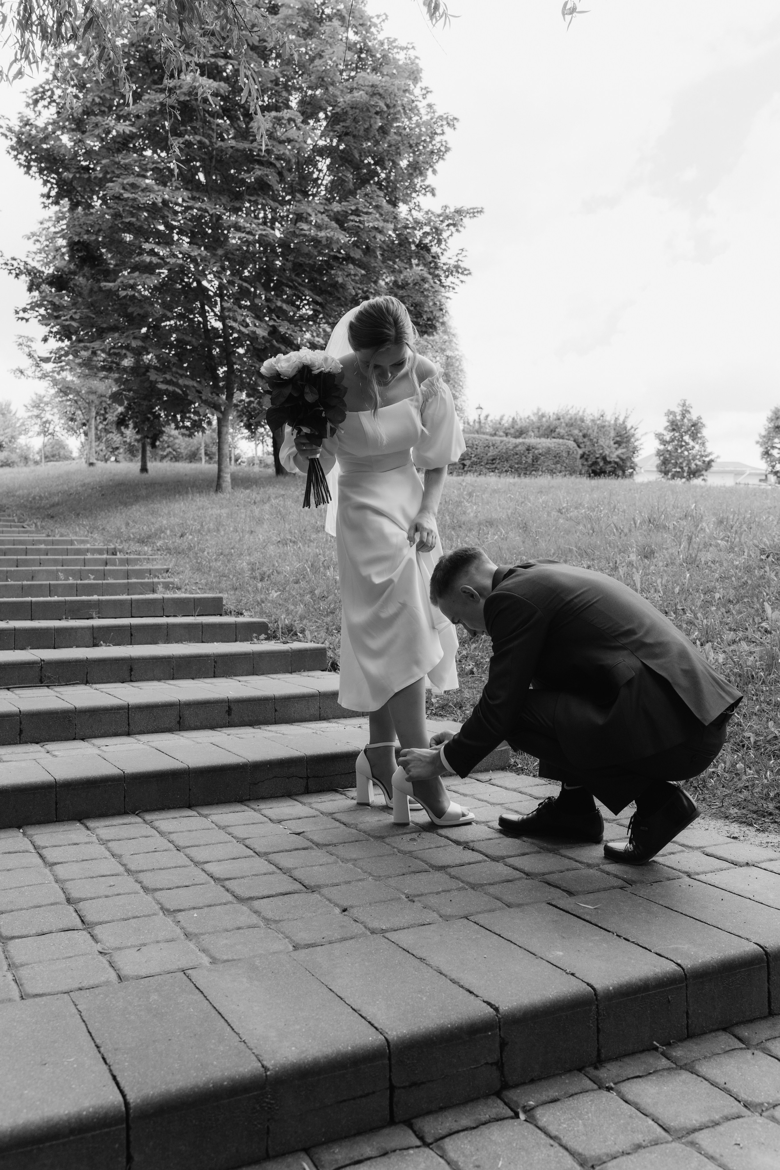 Свадебная прогулка в Лошицком парке. Ваш семейный фотограф в Минске — Вика Трегубова