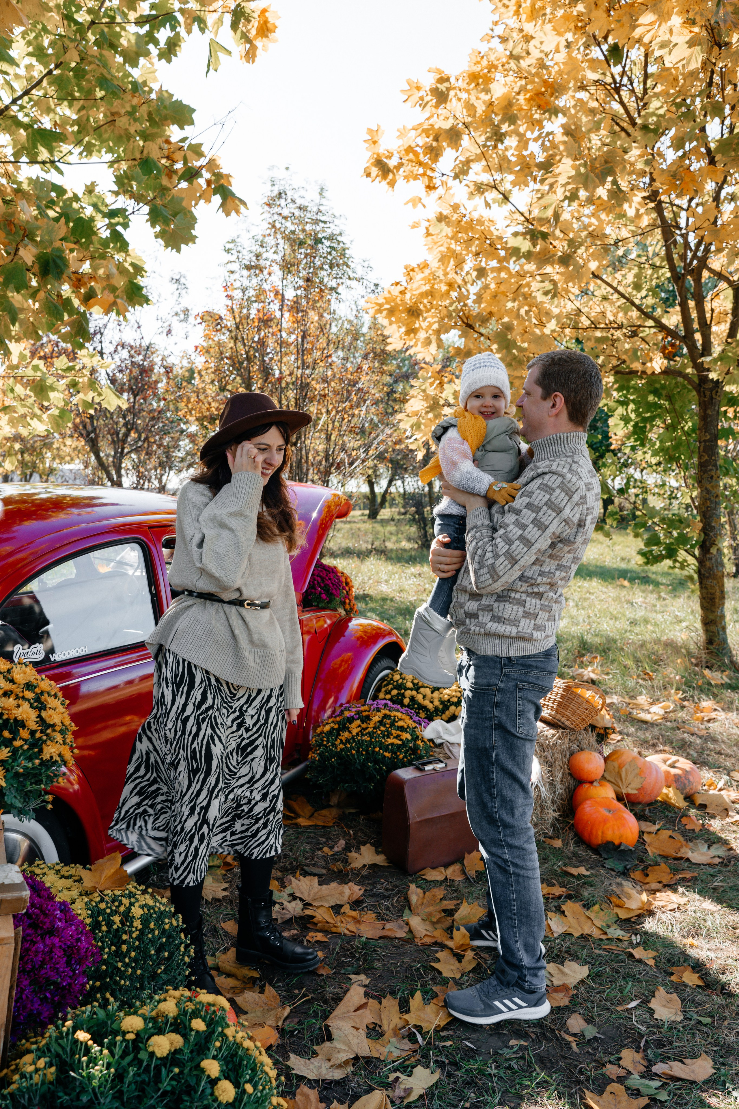 Ослепительная осень в кадре. Ваш семейный фотограф в Минске — Вика Трегубова