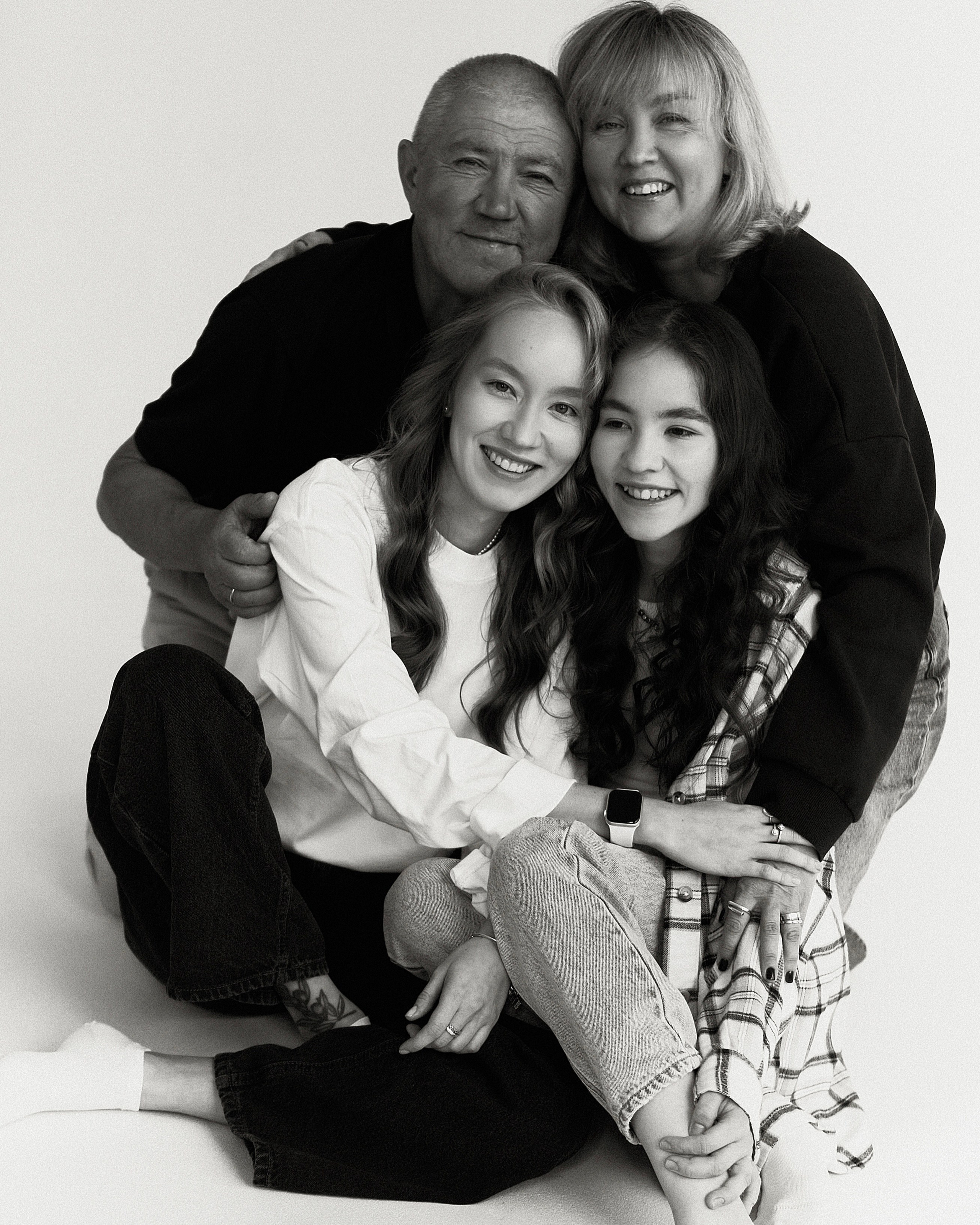 Polina Yaroslava Tatiana Yuriy. Индивидуальная и семейная фотосессия в Чебоксарах Оксана Русакова