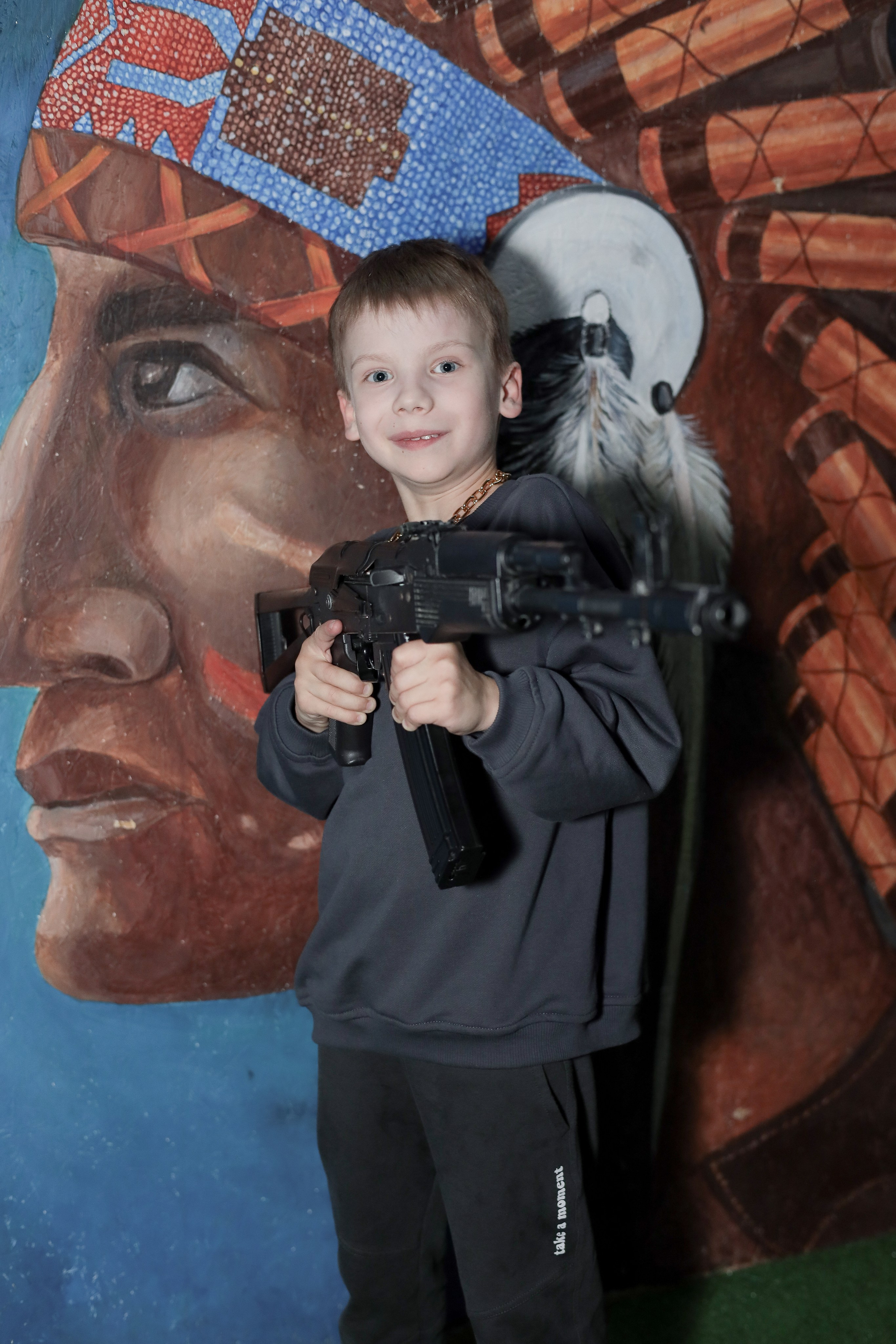 День рождение в стрелковом клубе. Фотограф Надршина Лилия