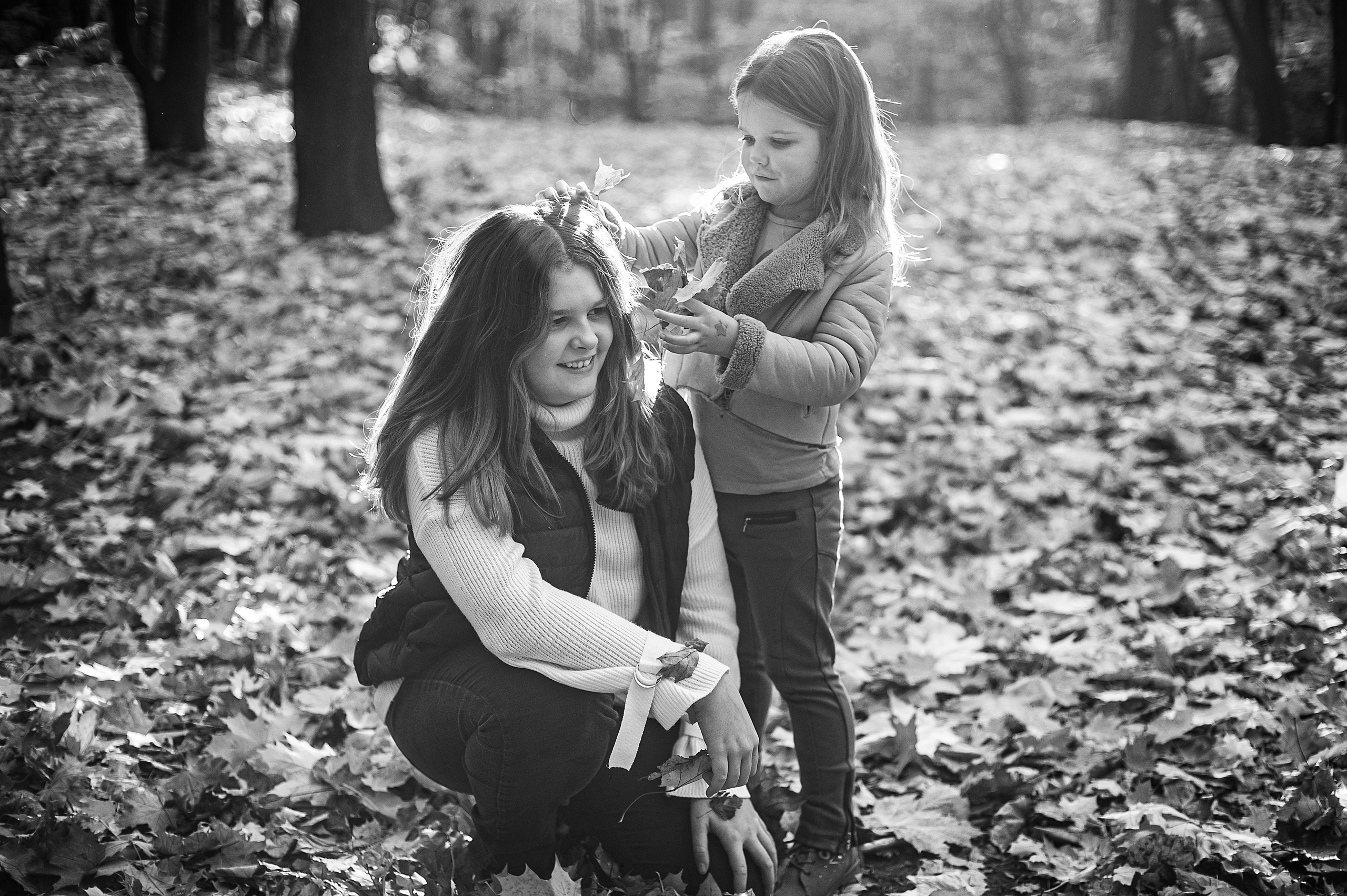 В парке осень фотопрогулка