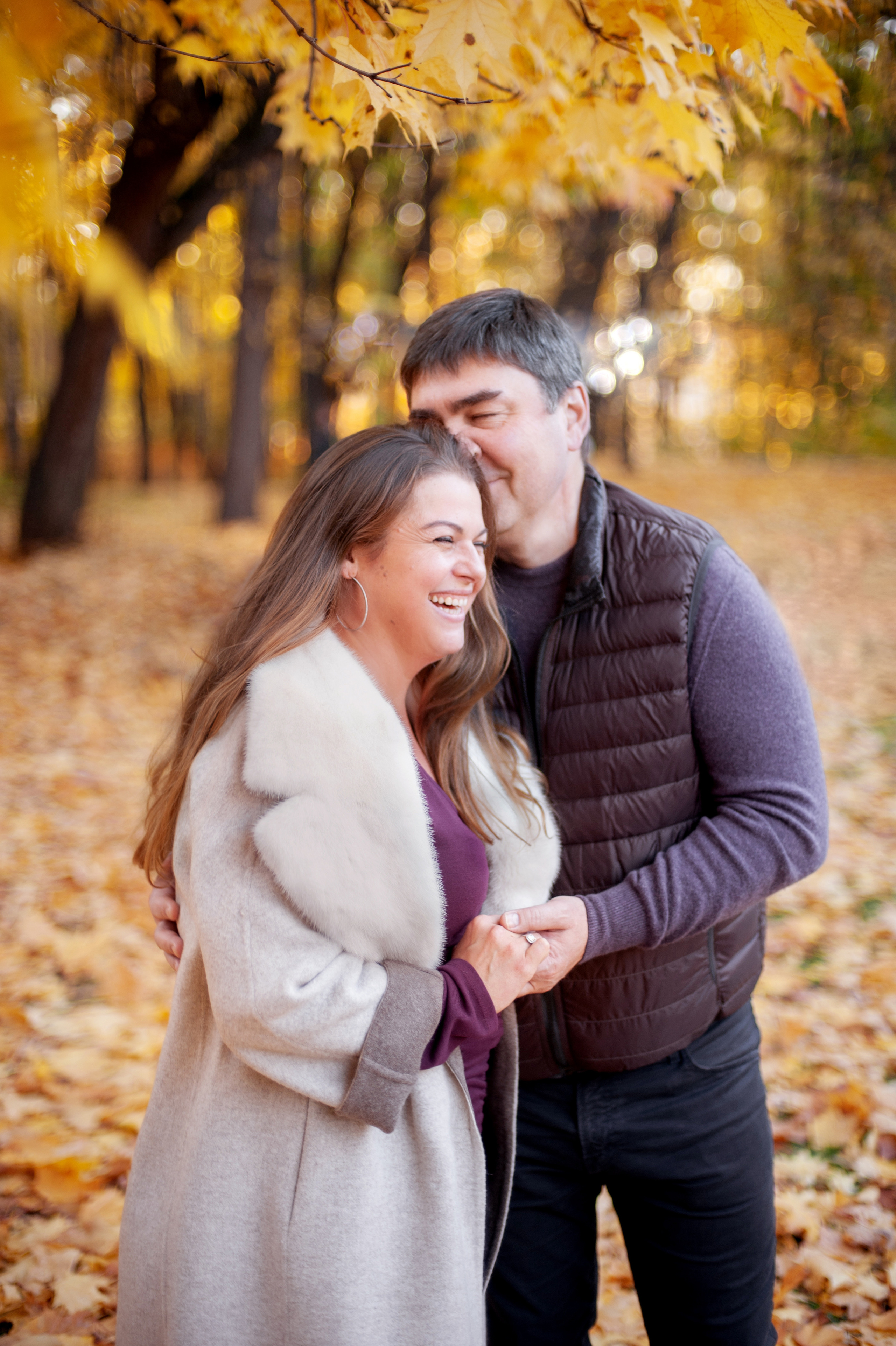 В парке осень фотопрогулка