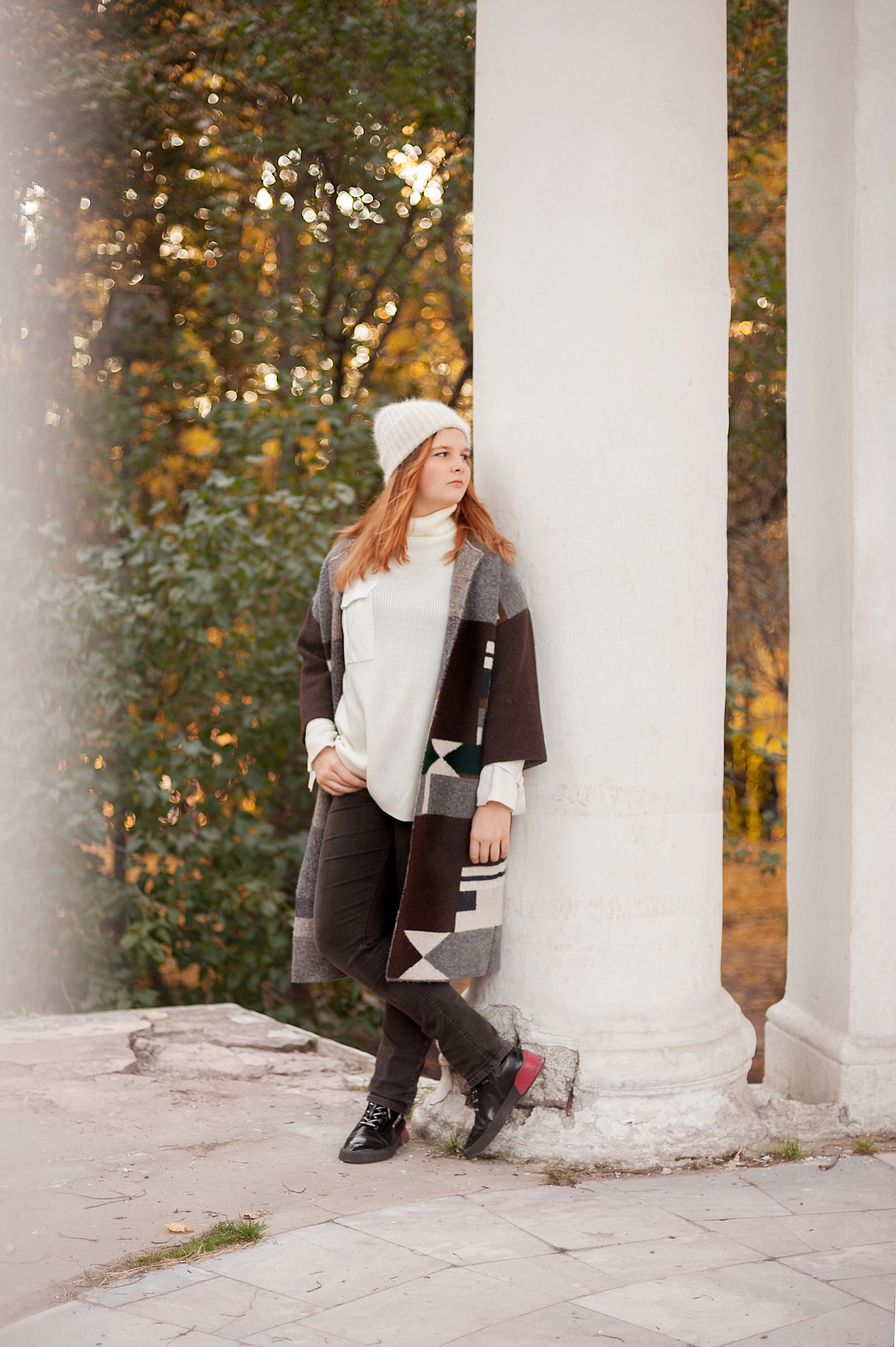 В парке осень фотопрогулка