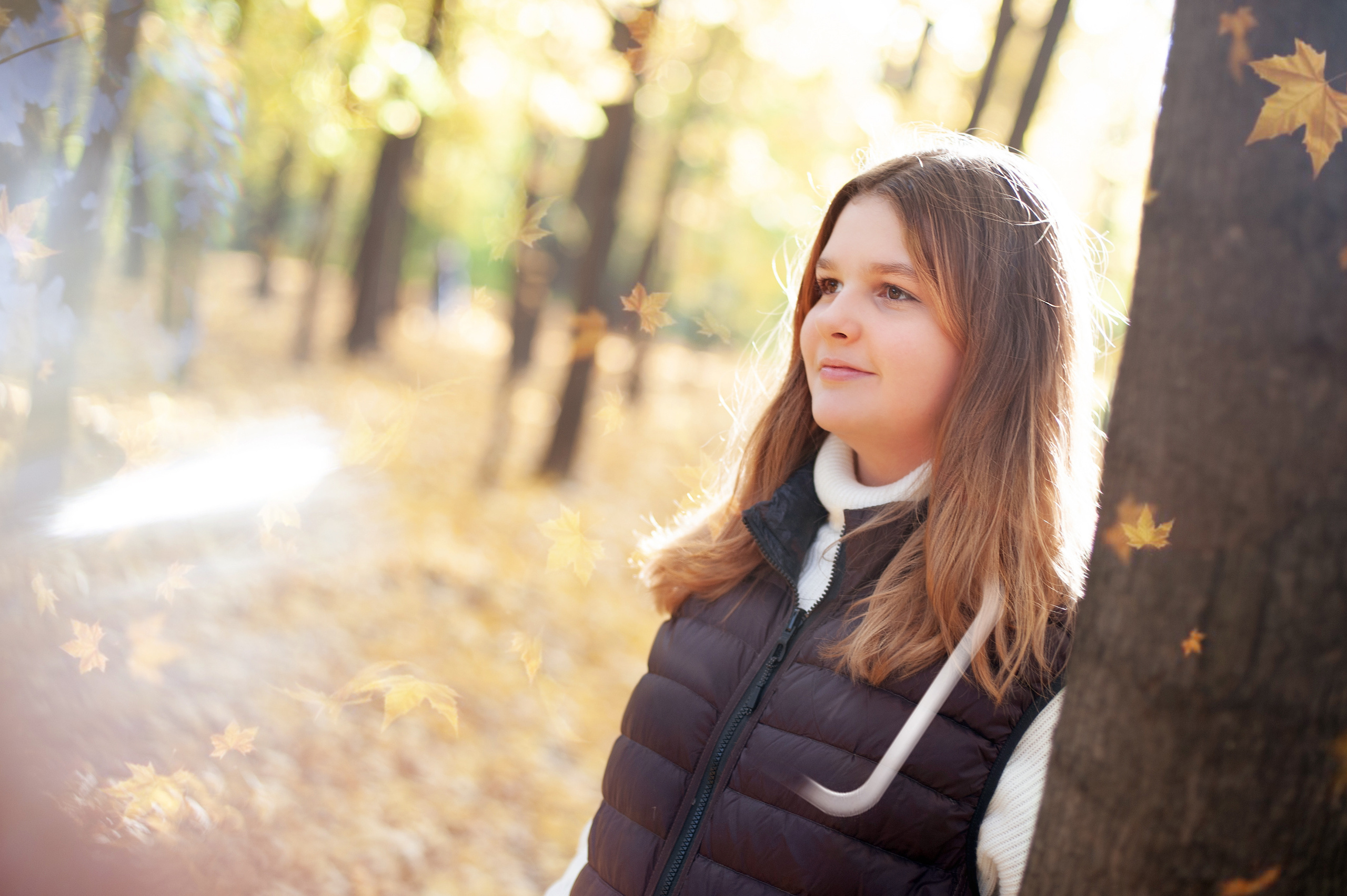 В парке осень фотопрогулка