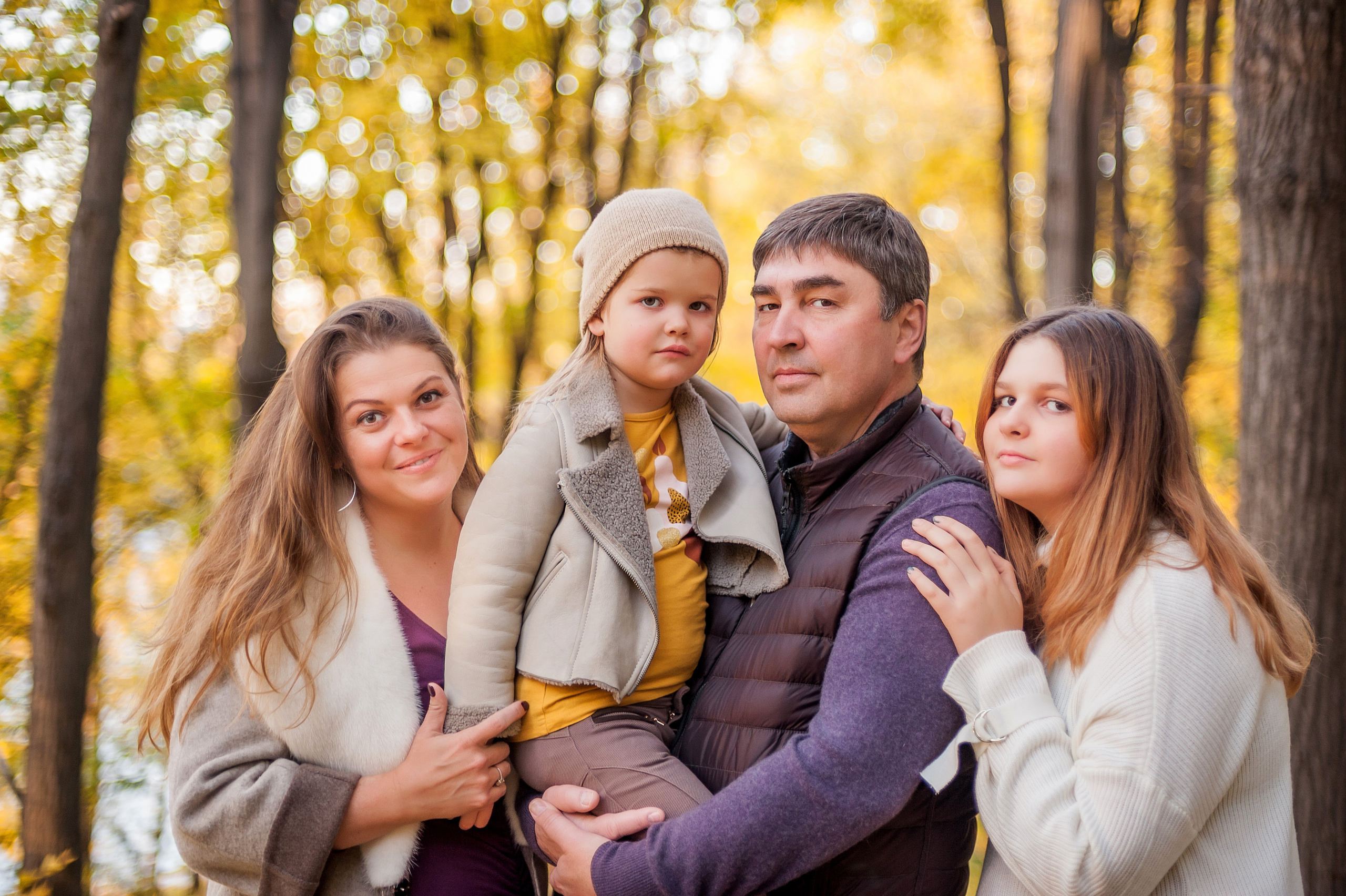 В парке осень фотопрогулка