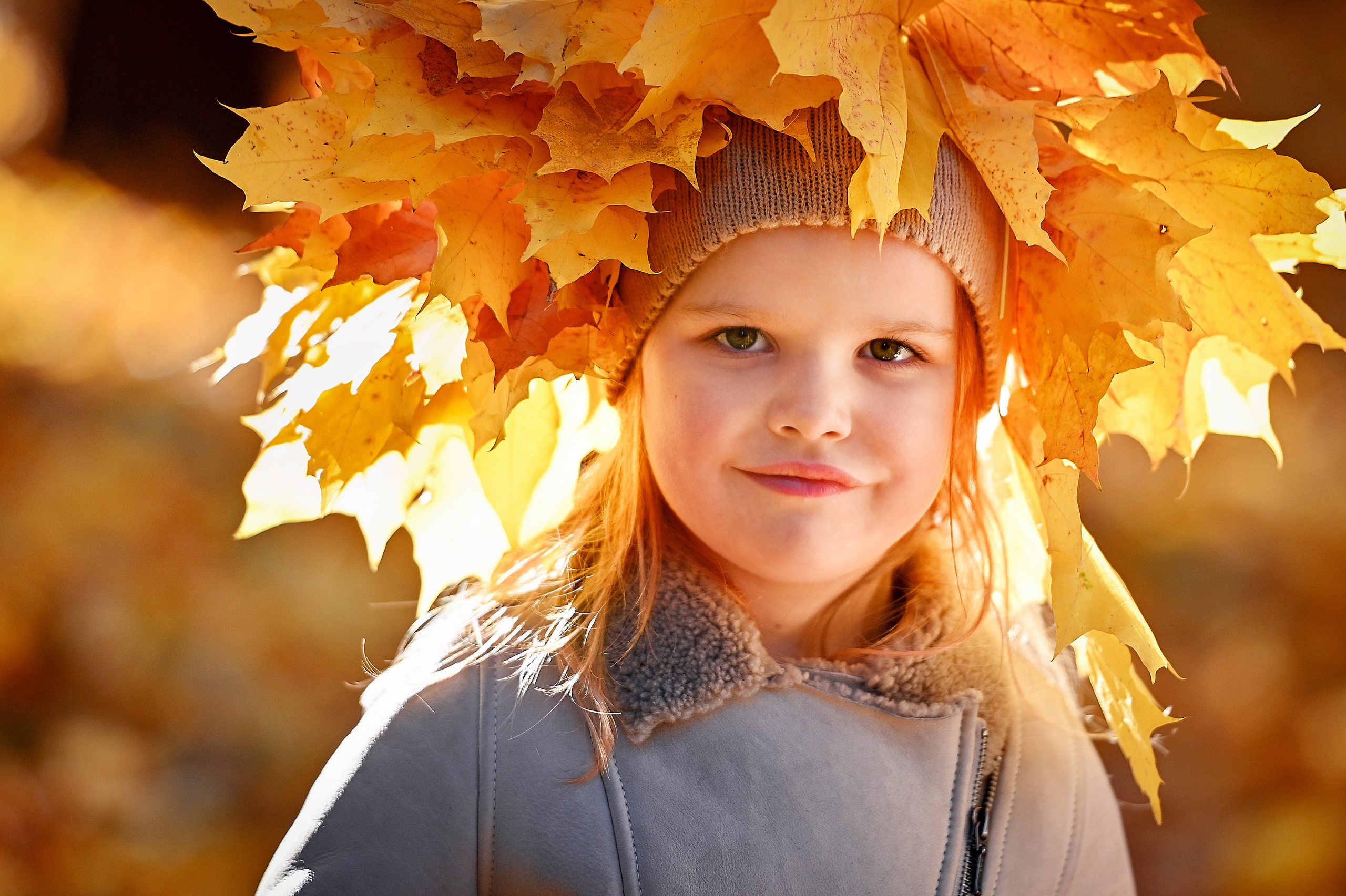 В парке осень фотопрогулка