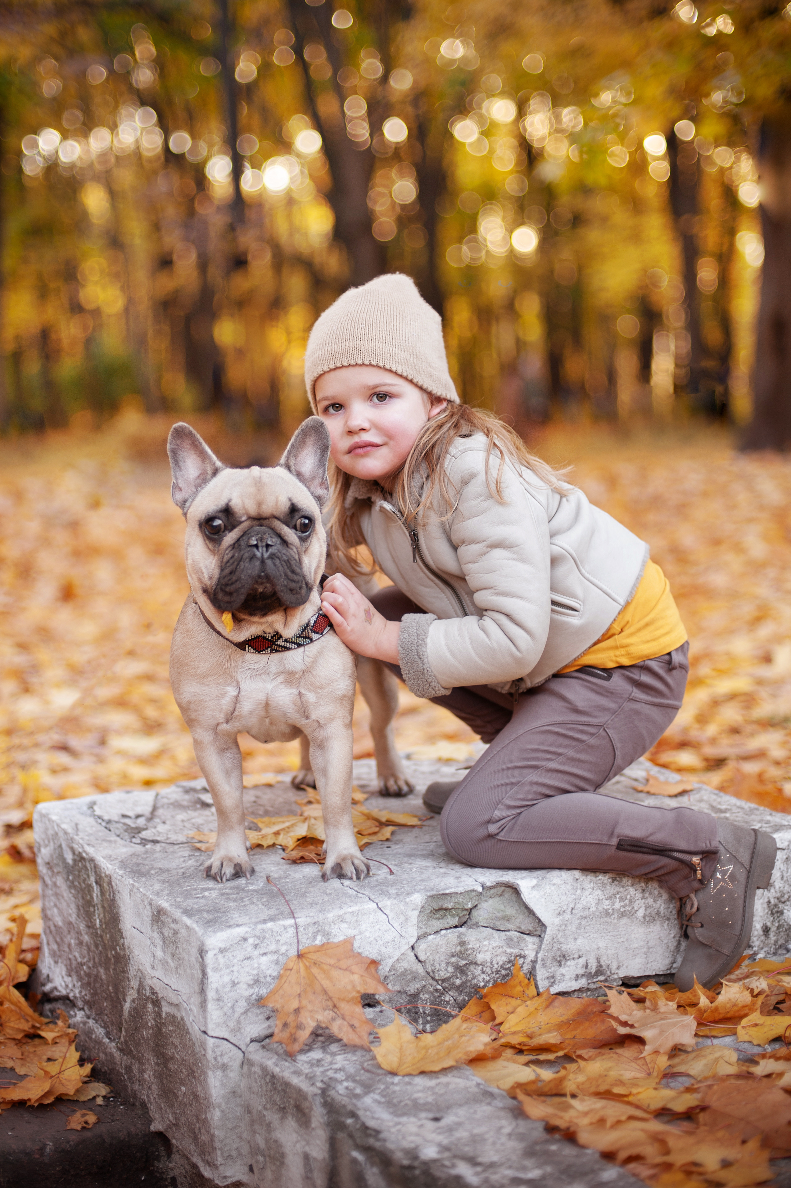 В парке осень фотопрогулка