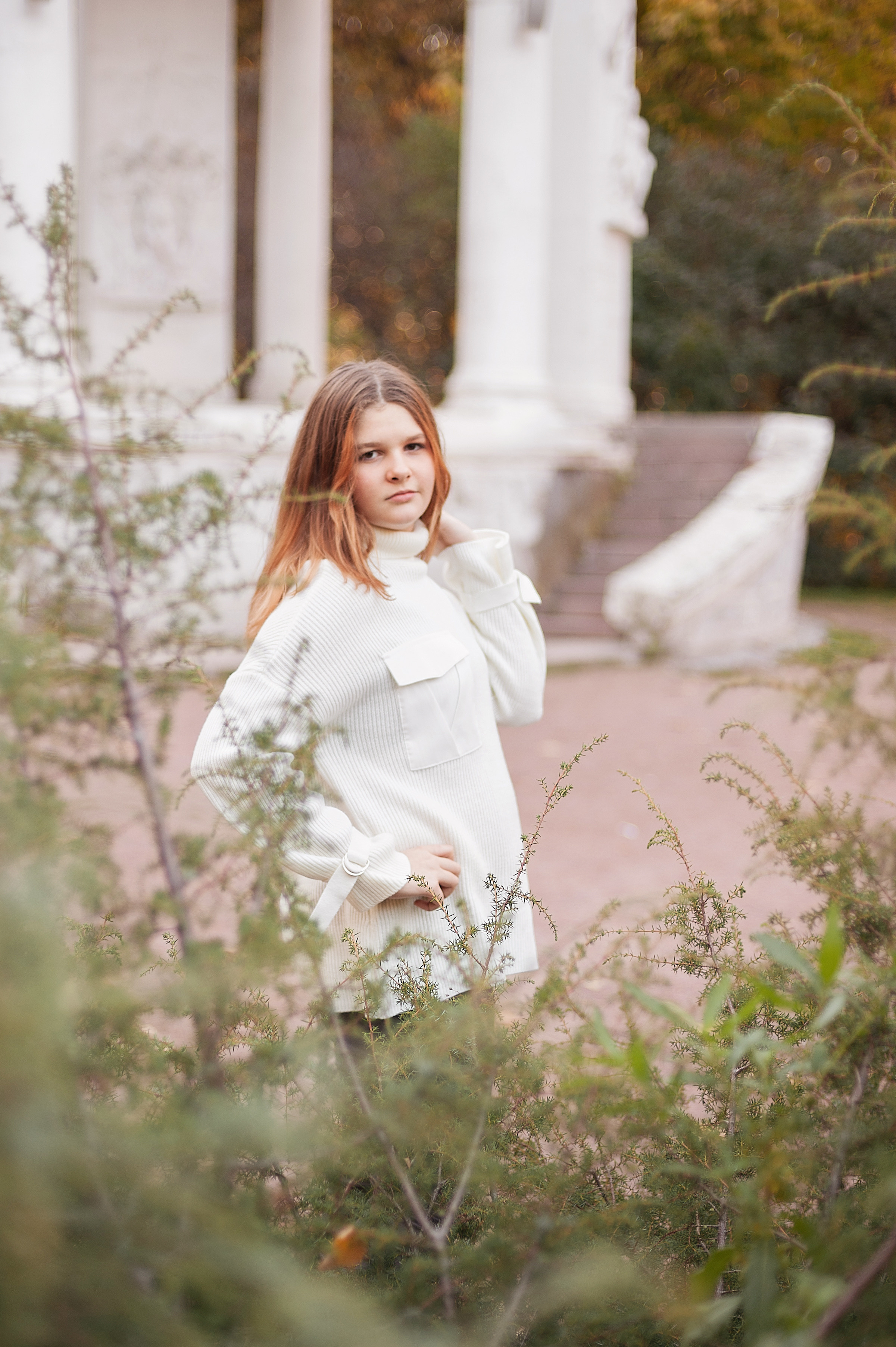 В парке осень фотопрогулка