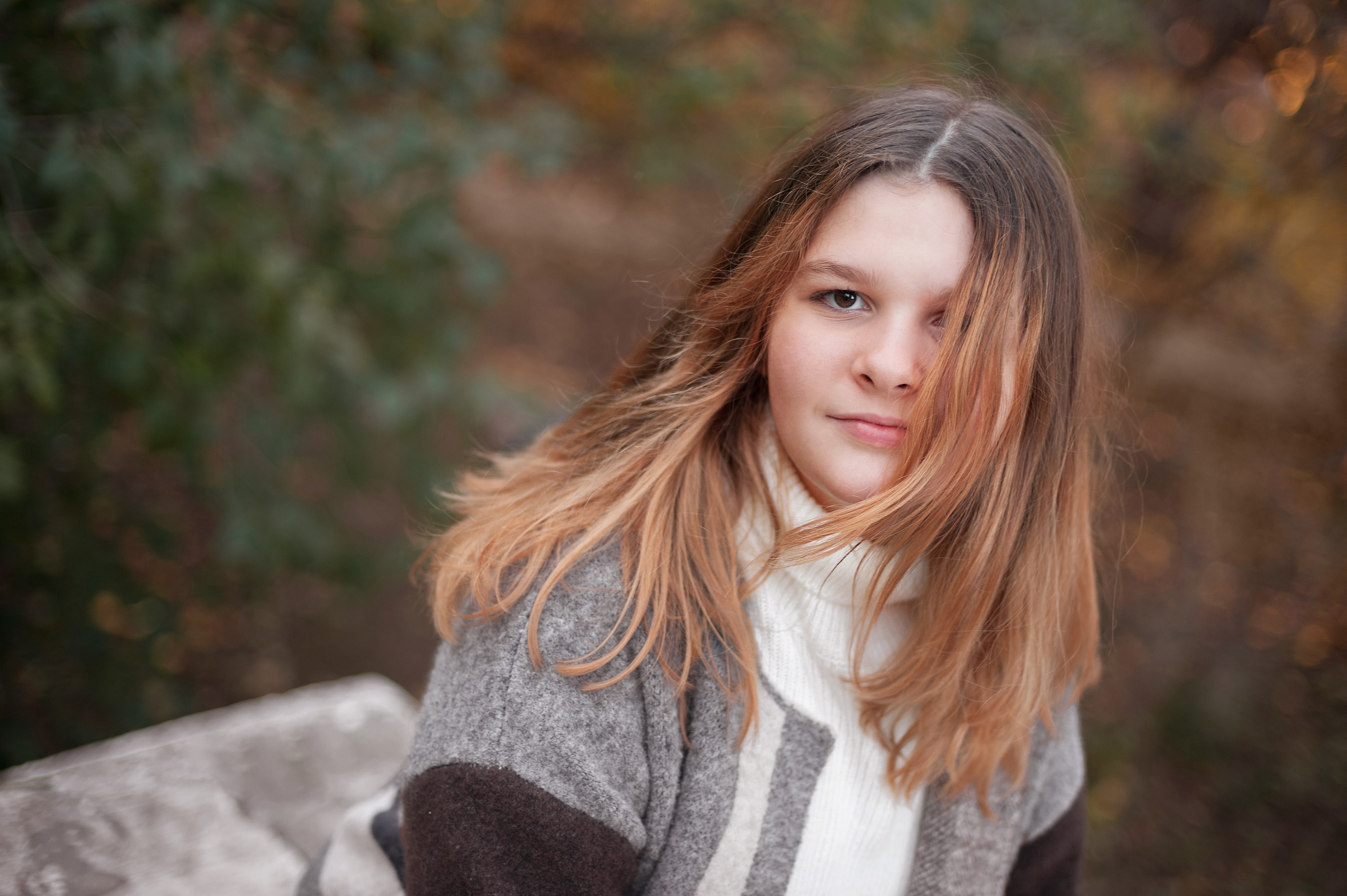 В парке осень фотопрогулка