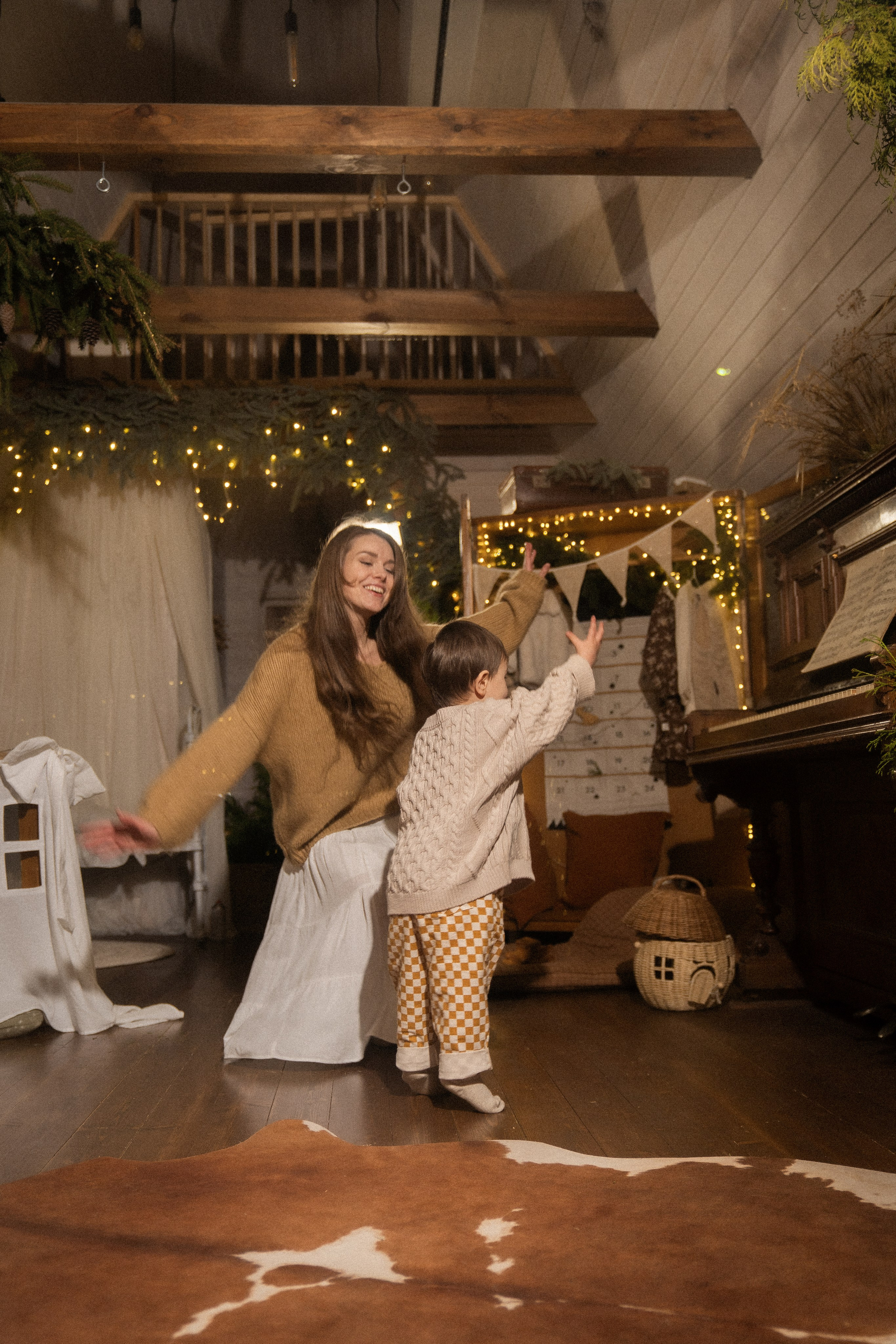 Семейная фотосессия в Доме Элли для Сереженьки и мамы Ланы. Семейный и детский фотограф в Сергиев Посаде, Хотьково Якимчук Любовь