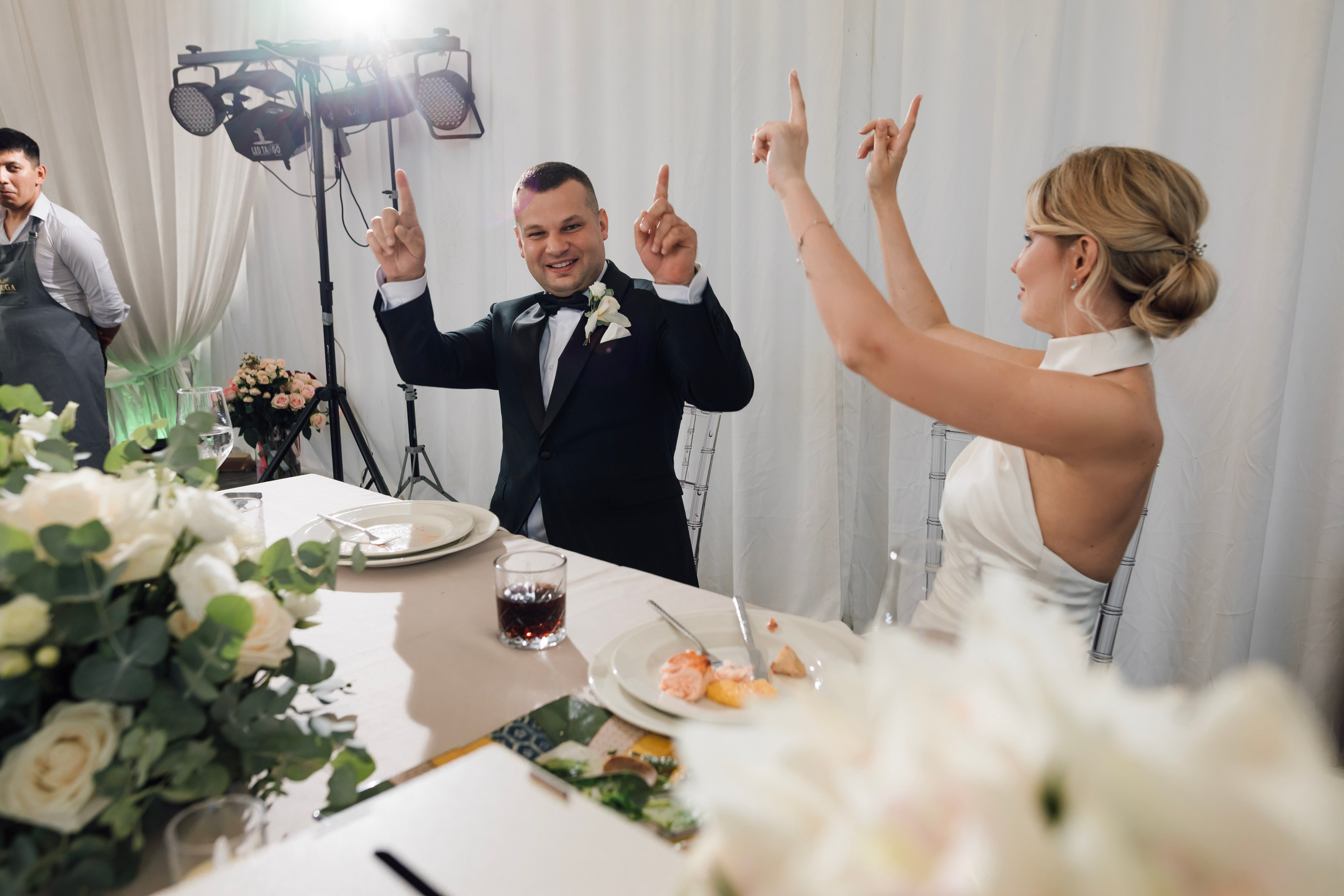 Ольга и Сергей. Свадьба в шатре. Свадебный и семейный фотограф в Москве Евгения Лисина