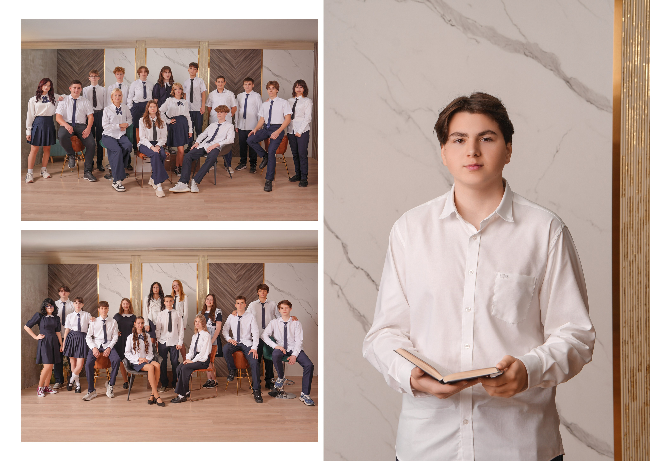 ШКОЛА 6-9Б. Красивый выпускной альбом в Краснодаре