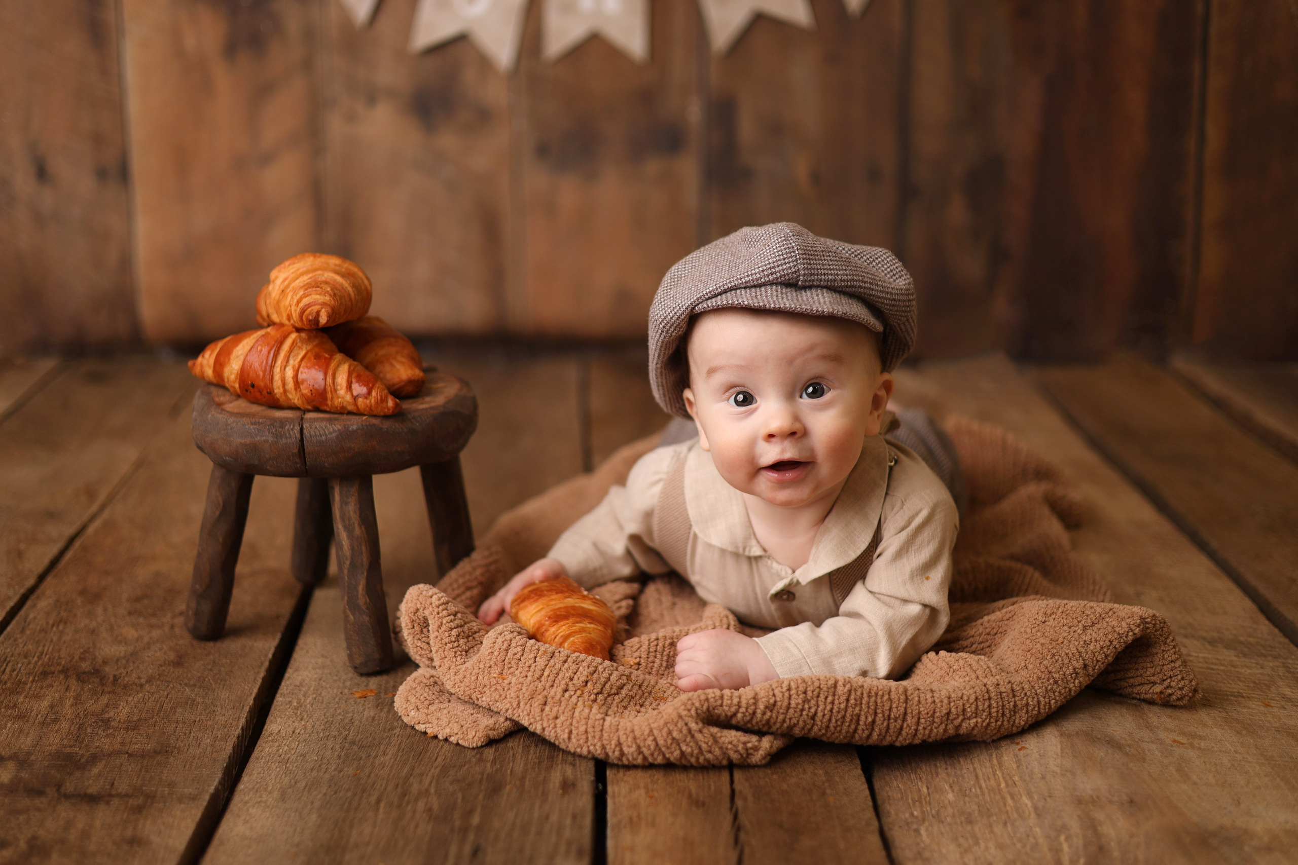 Фотосъемка малыша в 6 месяцев в Москве. Фотограф новорожденных Москва. Ньюборн фотограф Москва