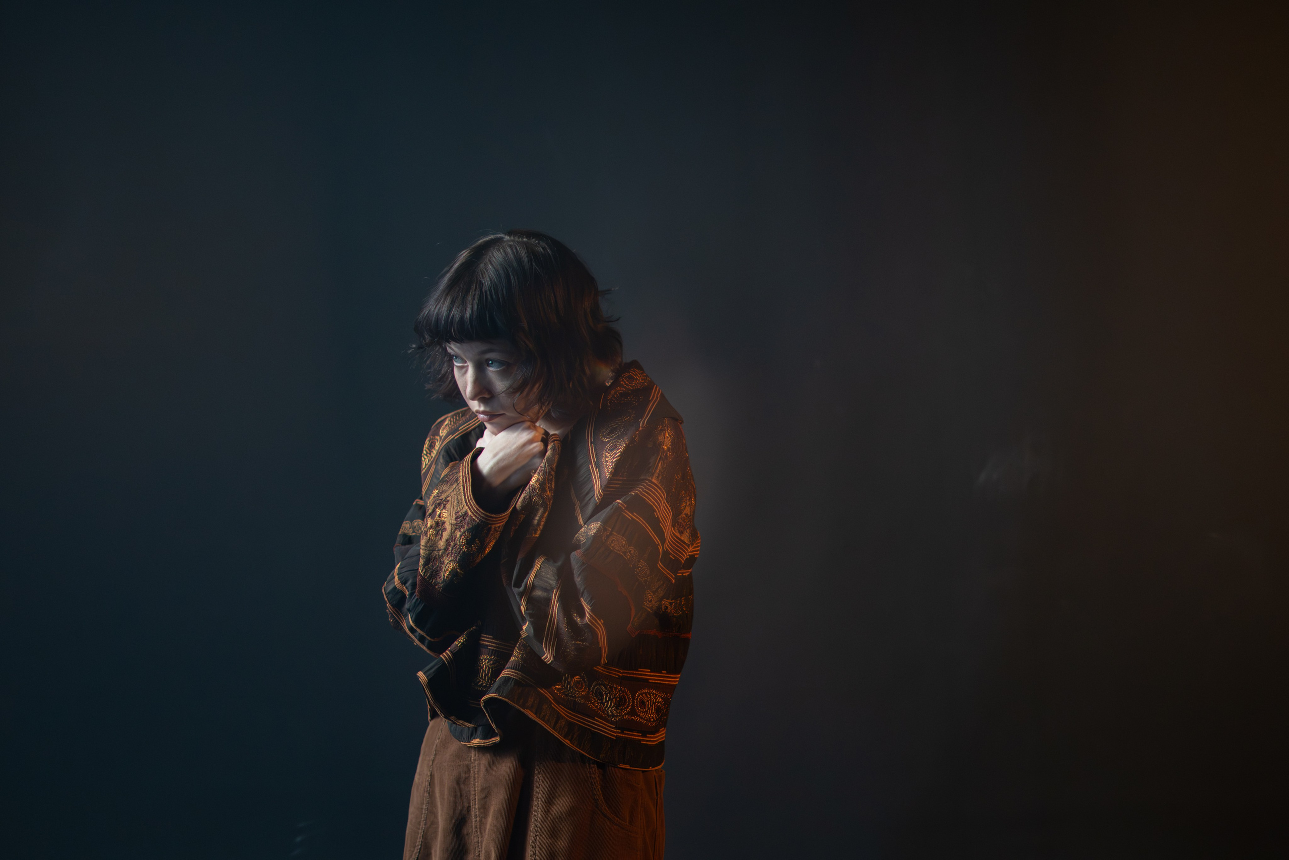 Постановочная съемка. Свободный художник Александр Тулуп в Коломне