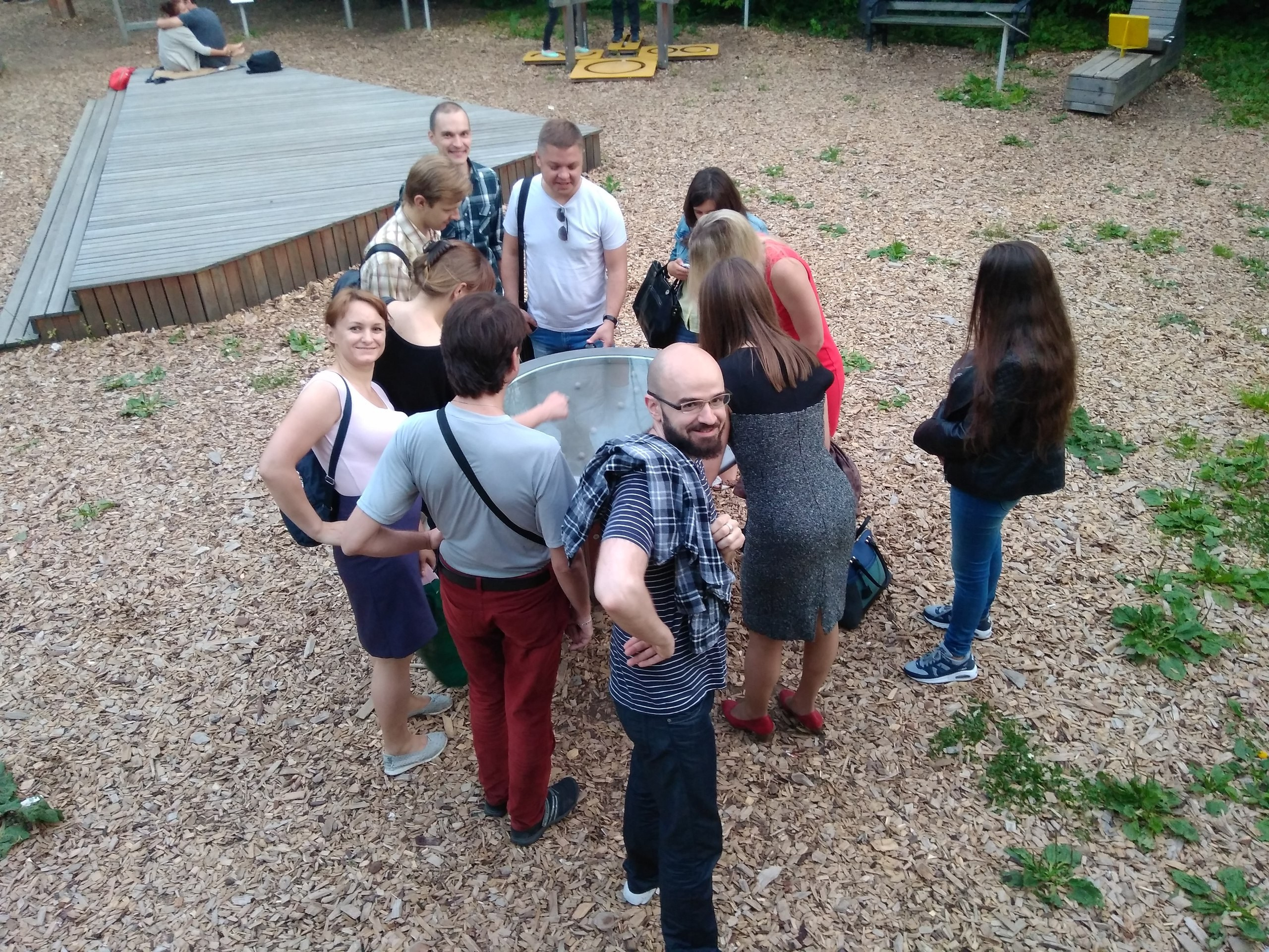 Прогулка на Воробьевых горах | 25.07.2017. Галерея Фантим