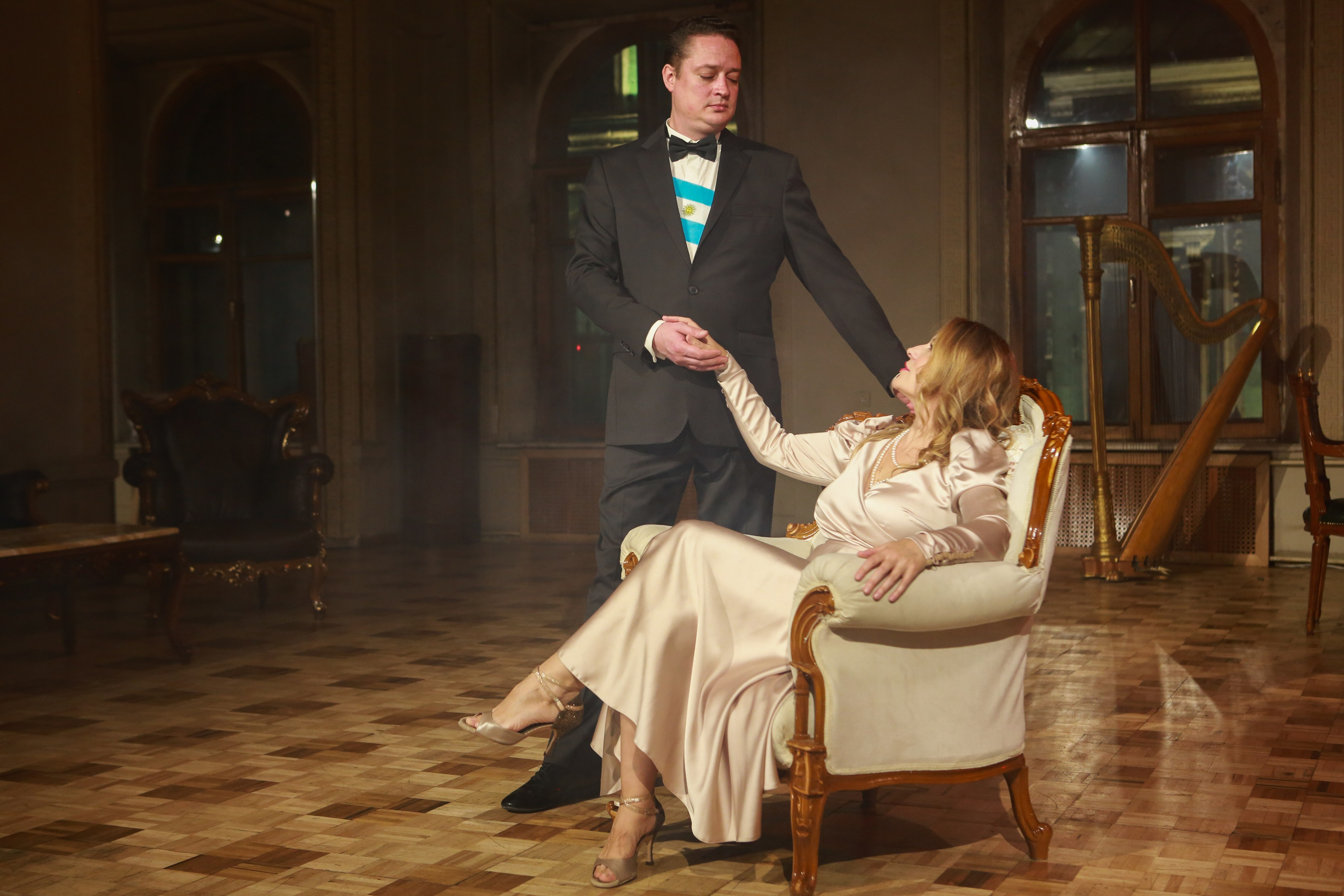 Театр, артисты, музыканты. Фотограф Вадим Тренин — аналоговая ретрофотосъемка, танго-фотография,